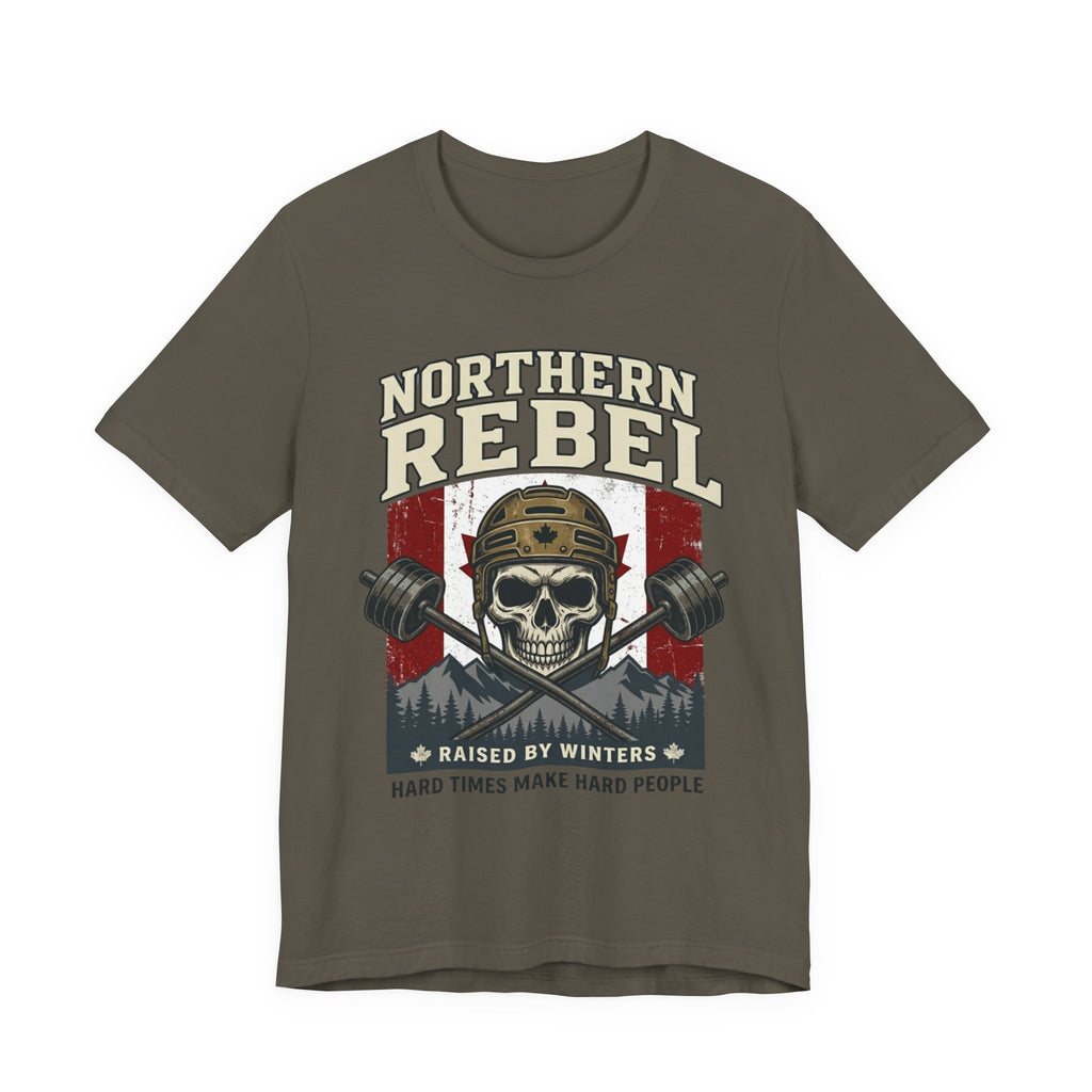 Northern Rebel — Raised by Winters T‑Shirt