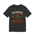 Plunder the Weight Skull Pirate Gym T-Shirt