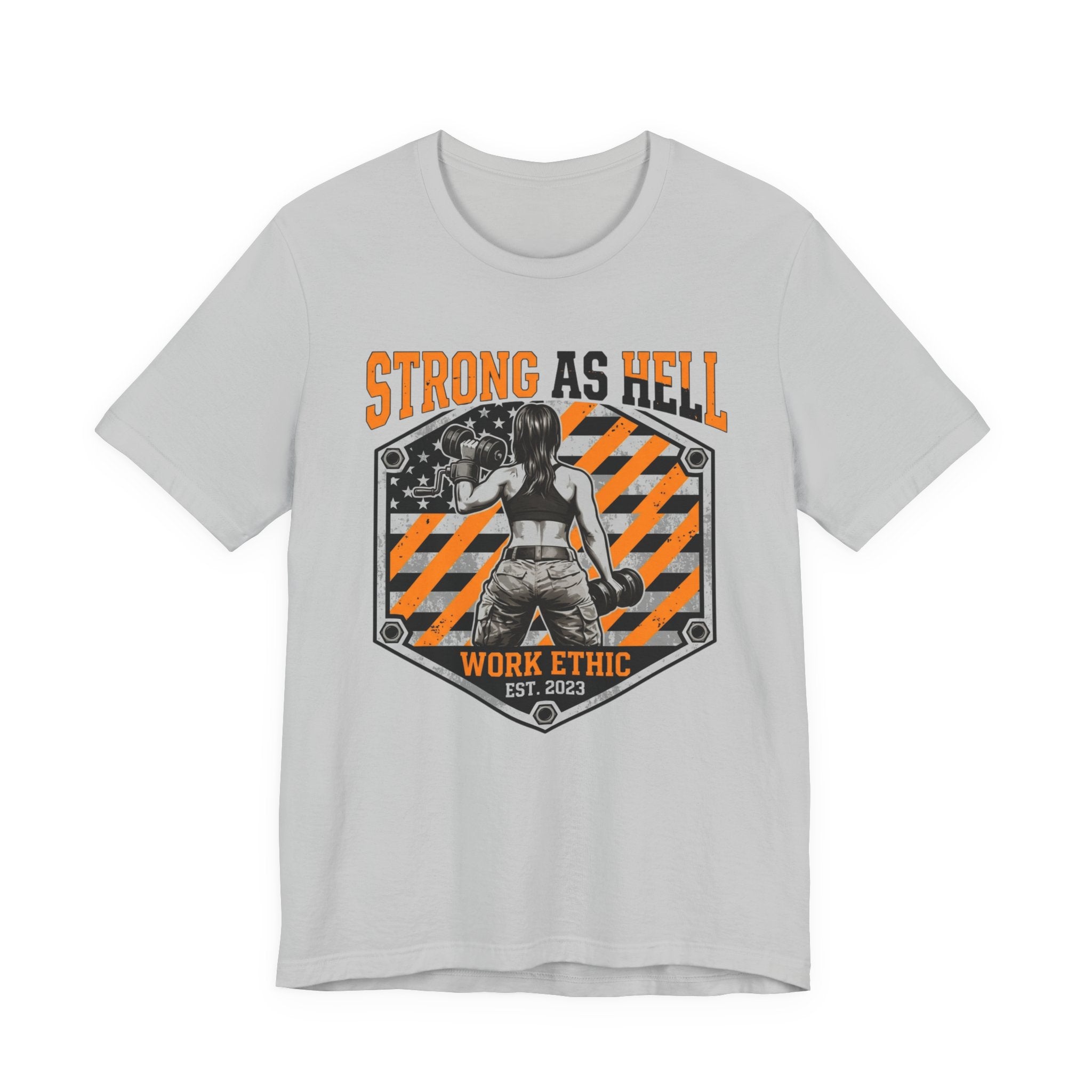 Strong As Hell — Women’s Gym T-Shirt
