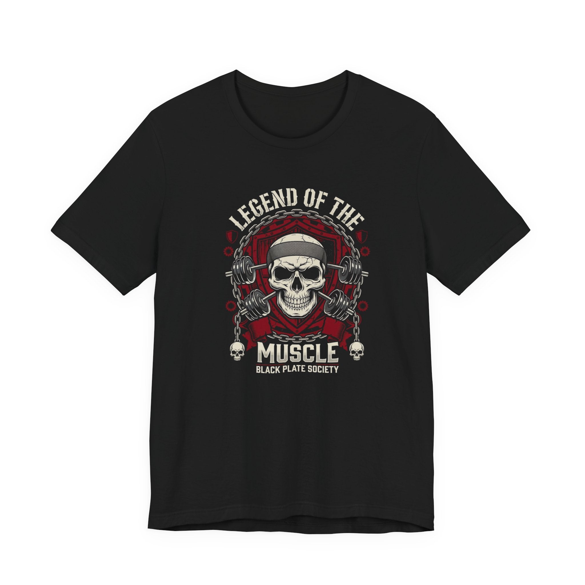 Muscle Legends - Black Plate Society T-Shirt