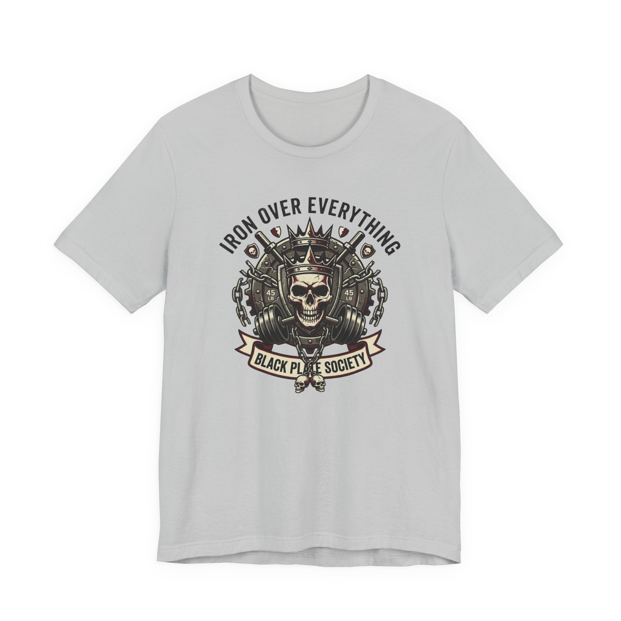 Iron Over Everything Skull T-Shirt