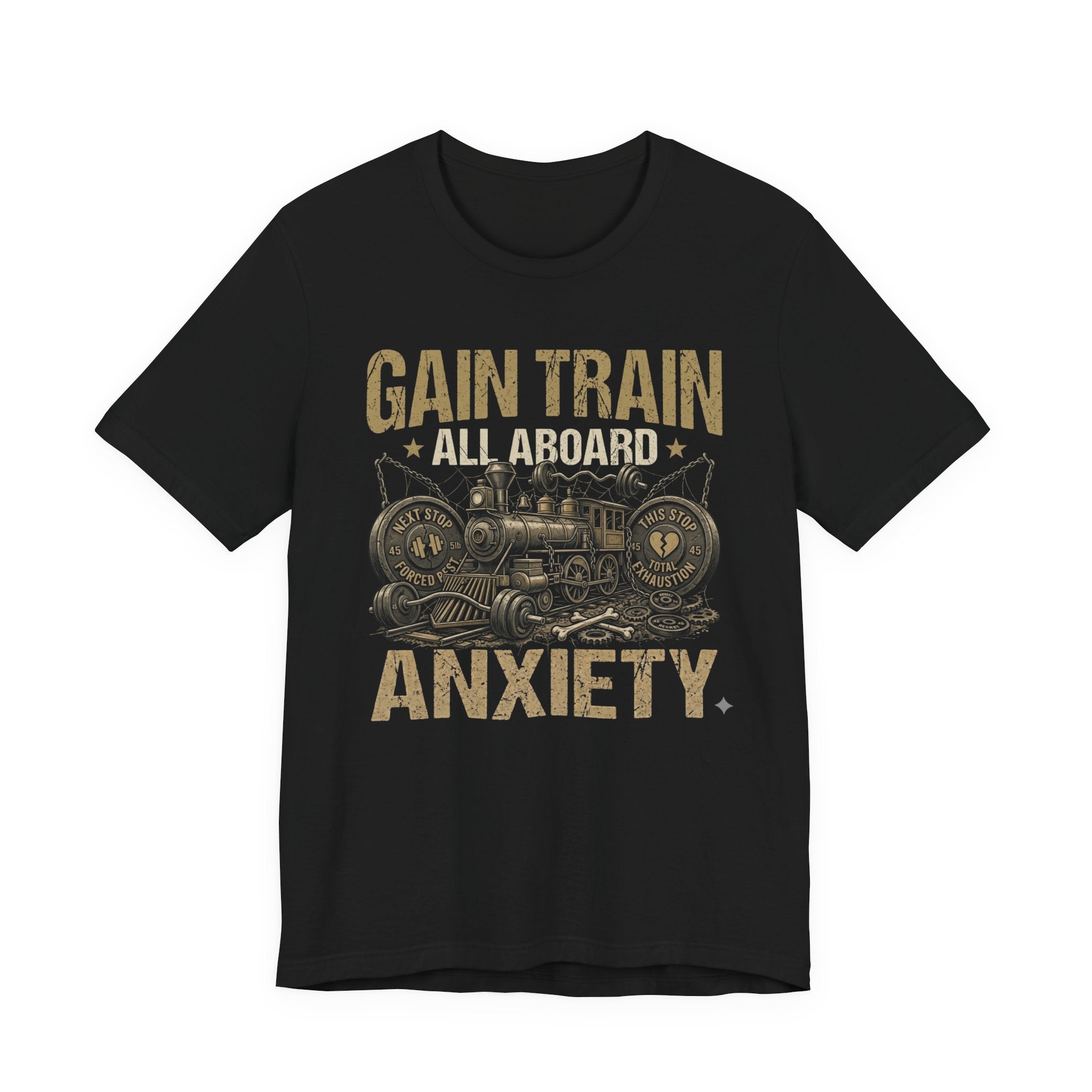 Gain Train All Aboard Anxiety T‑Shirt