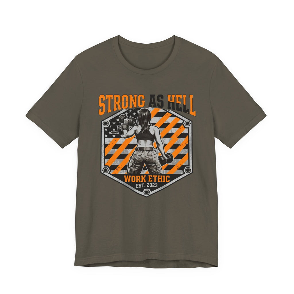 Strong As Hell — Women’s Gym T-Shirt