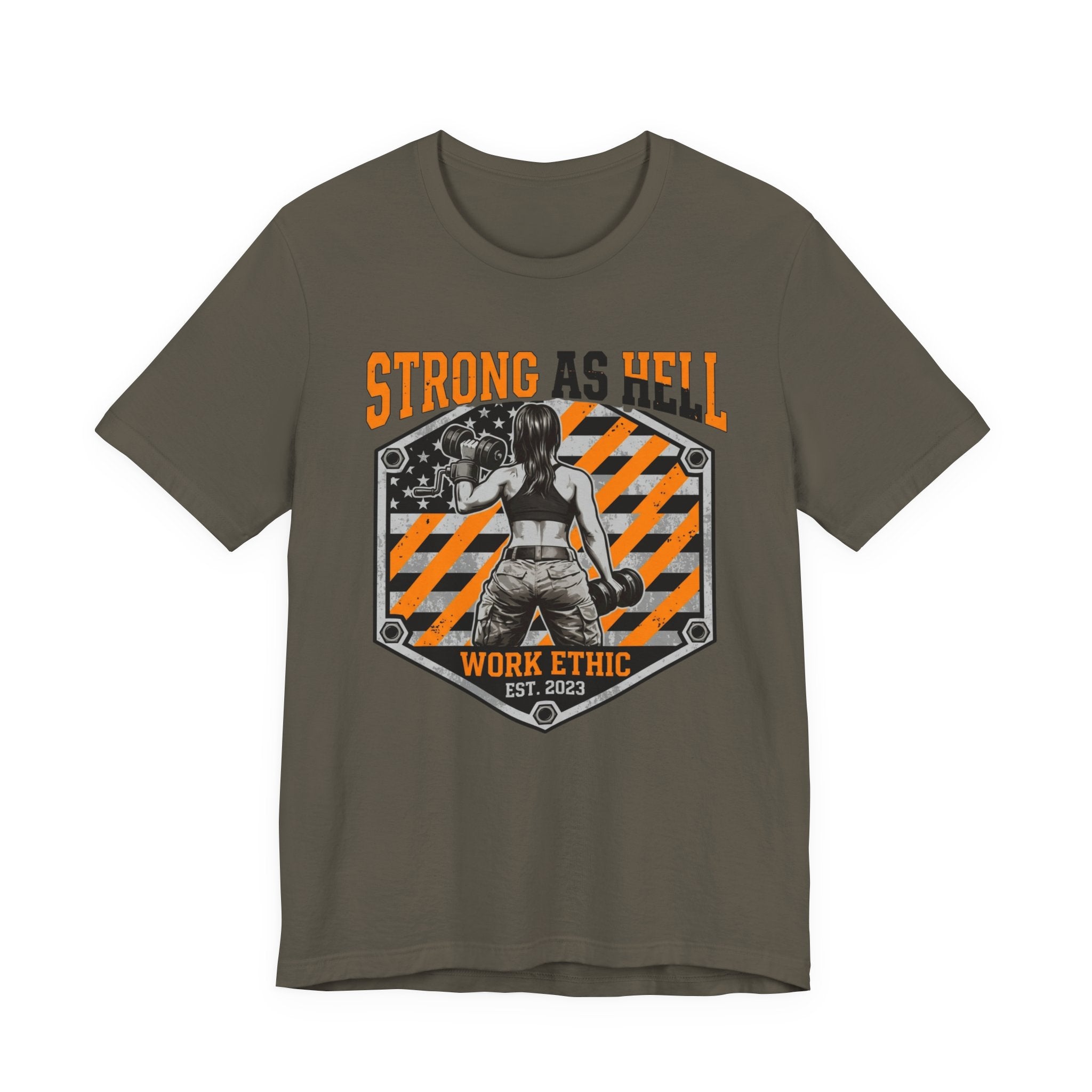 Strong As Hell — Women’s Gym T-Shirt