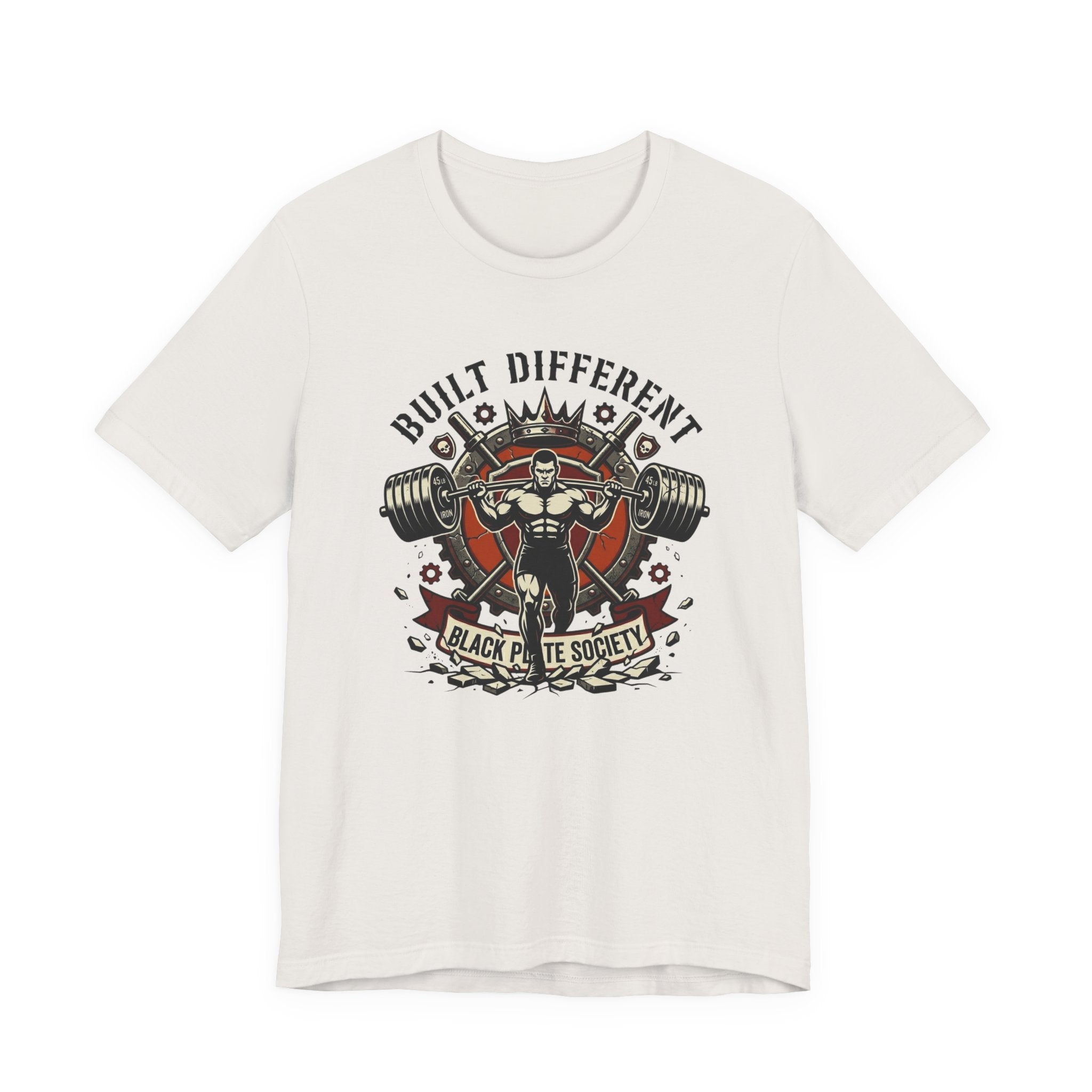 Built Different - Black Plate Society T-Shirt
