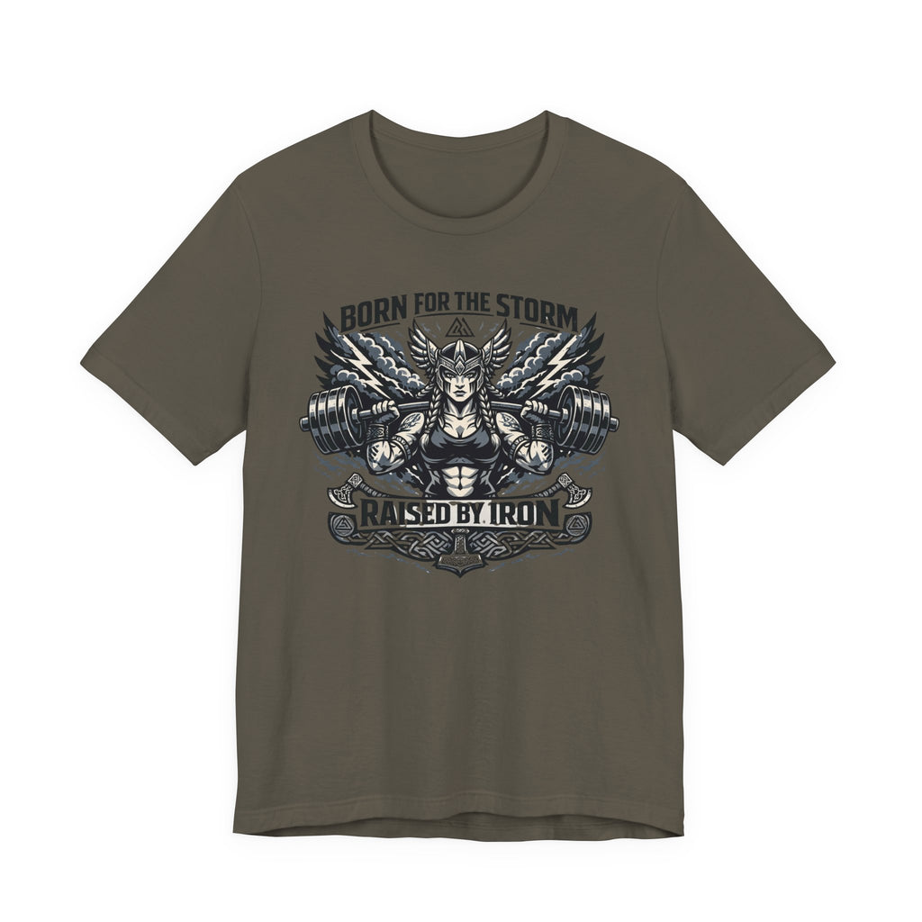 Raised By Iron Women's Gym T-Shirt