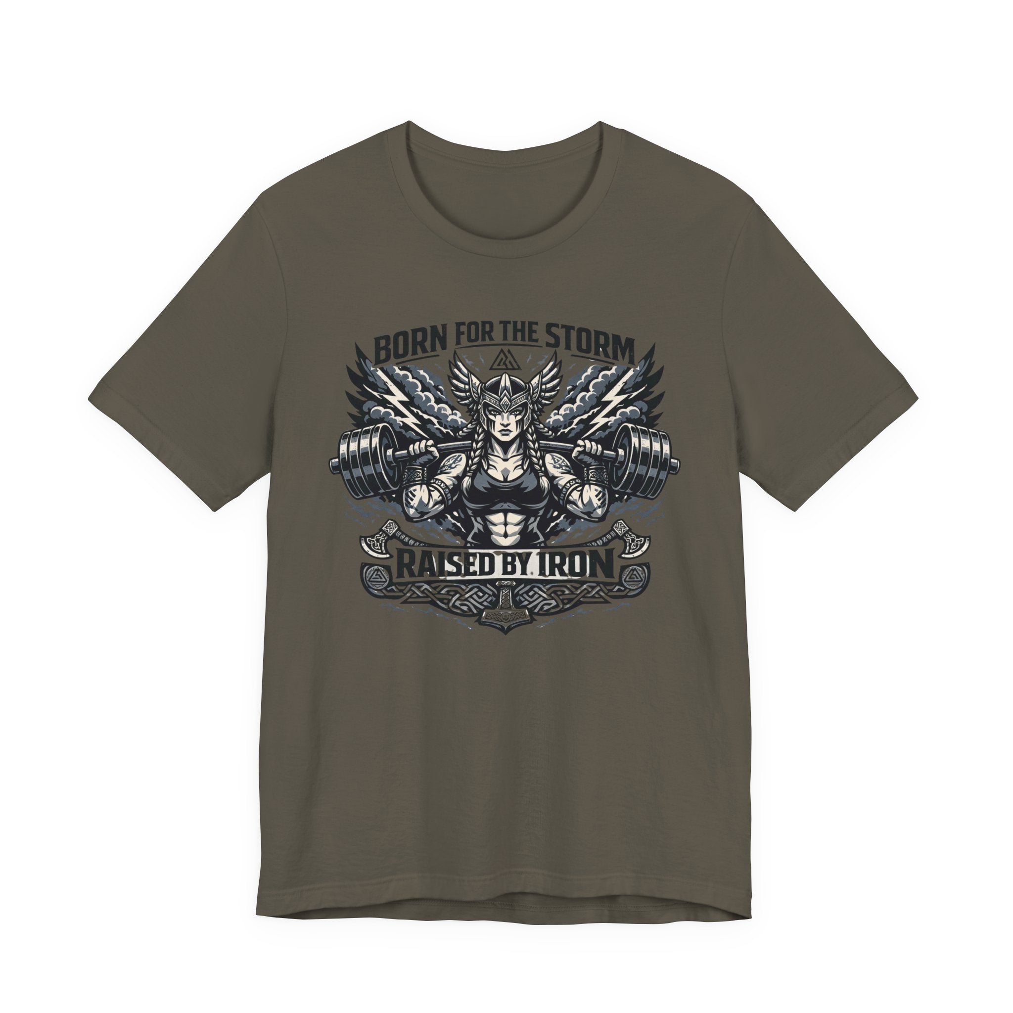 Raised By Iron Women's Gym T-Shirt