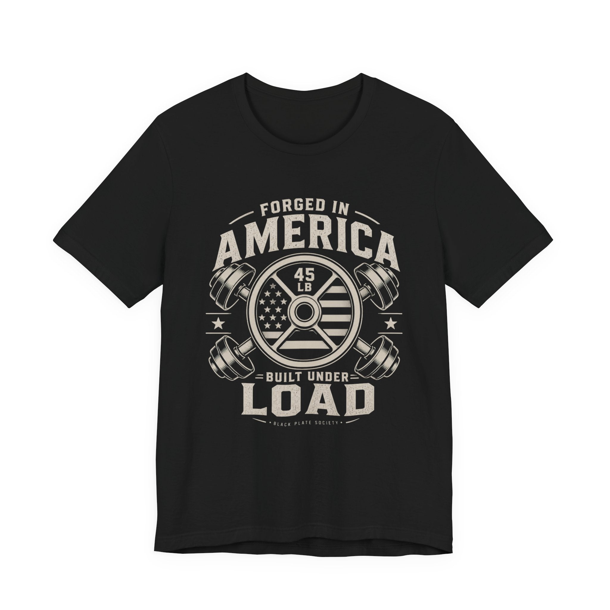 Forged in America Patriotic Gym T-Shirt