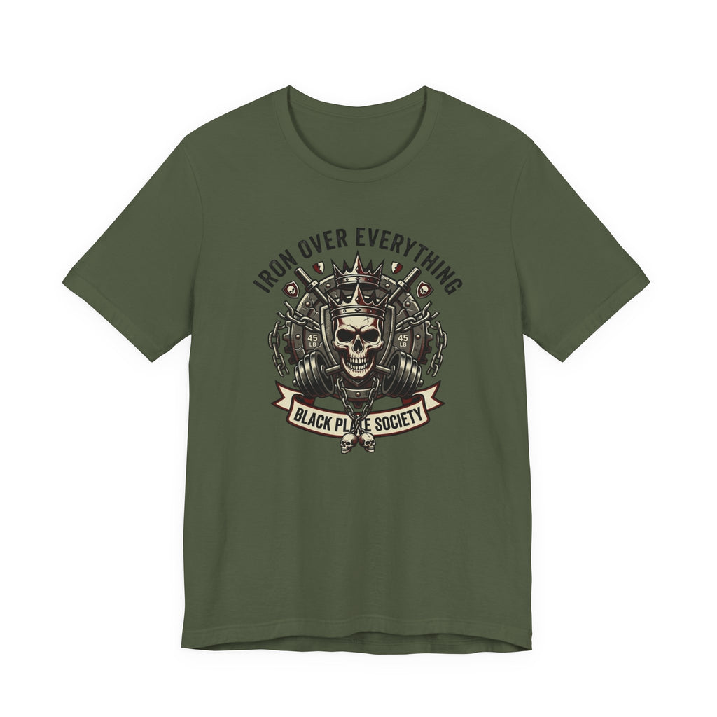 Iron Over Everything Skull T-Shirt