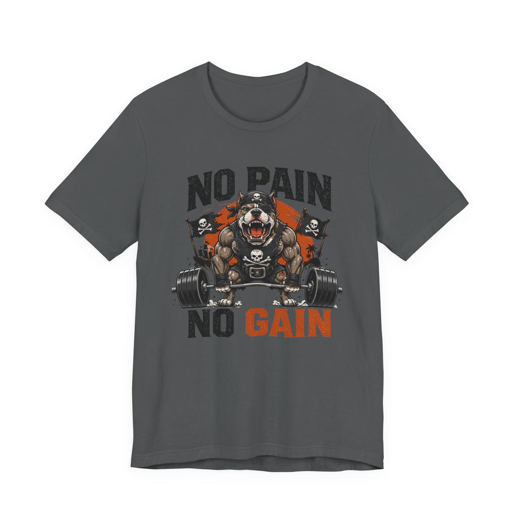 Pirate Bulldog Gym T-Shirt