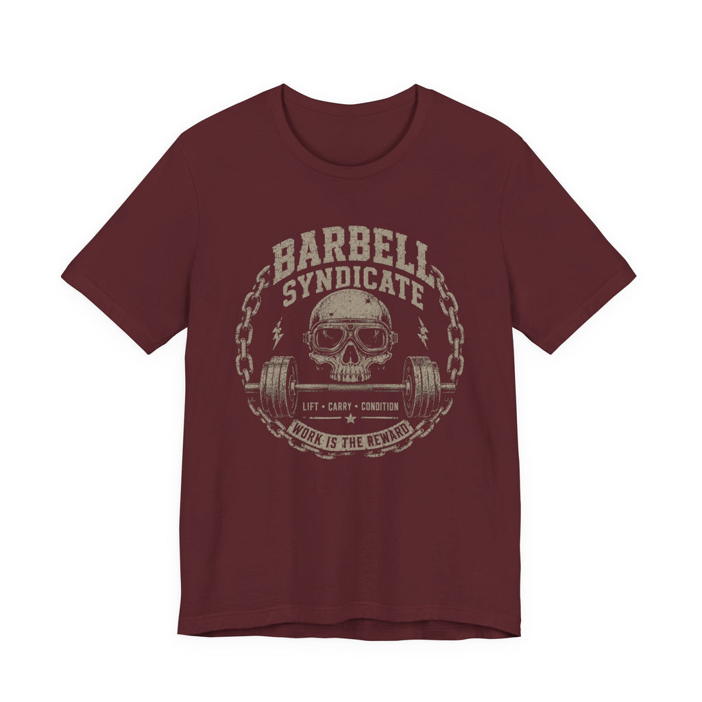 Barbell Syndicate Skull T-Shirt
