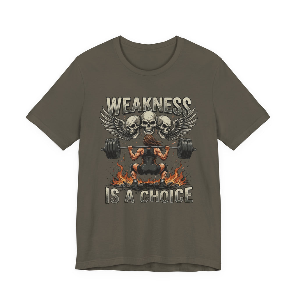 She Doesn't Choose Weakness T-Shirt