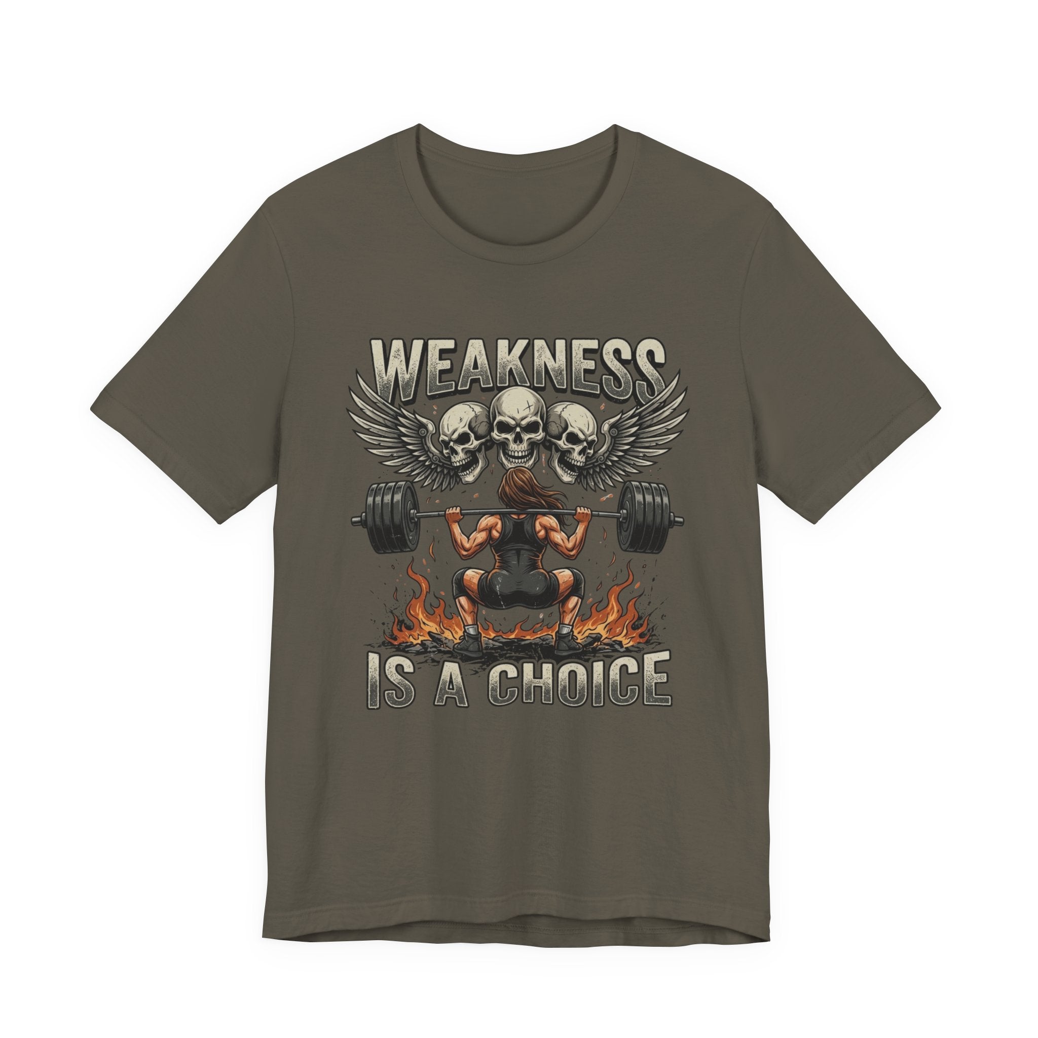 She Doesn't Choose Weakness T-Shirt