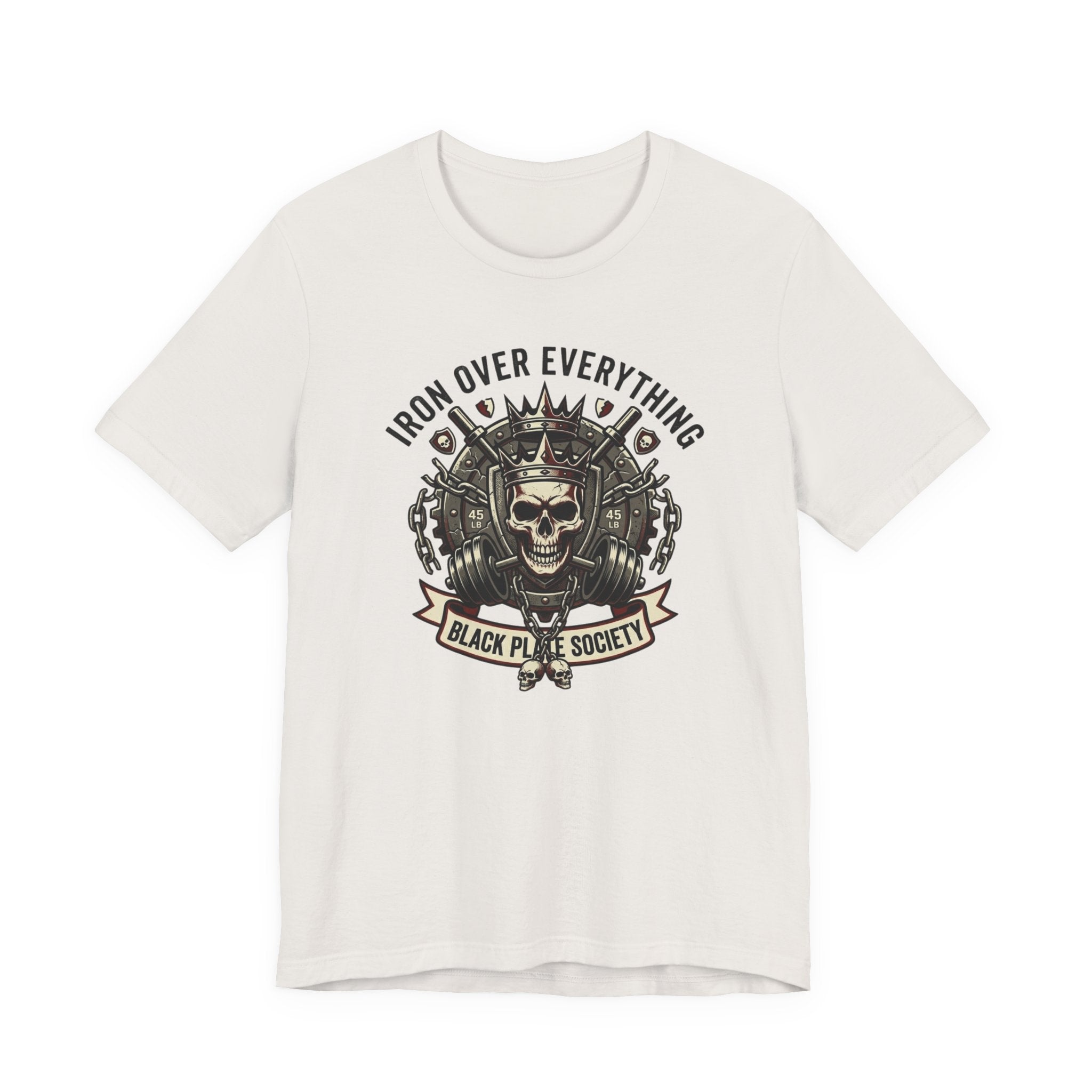 Iron Over Everything Skull T-Shirt