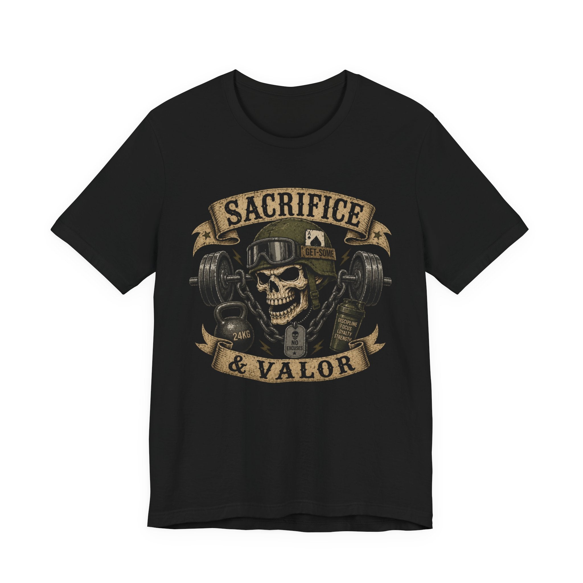 Sacrifice & Valor Military T-Shirt