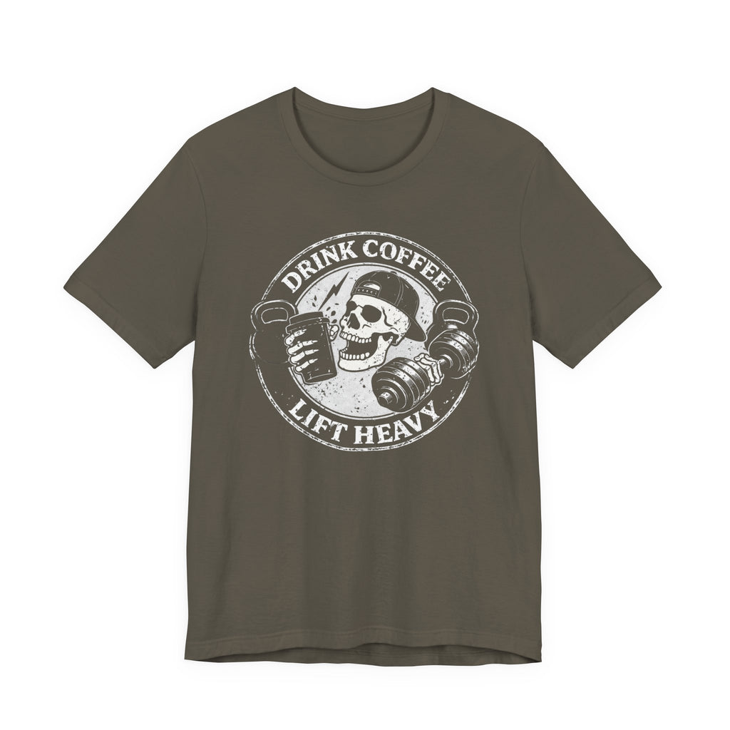 Coffee Iron Repeat T-Shirt