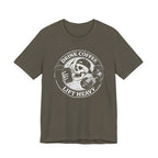 Coffee Iron Repeat T-Shirt