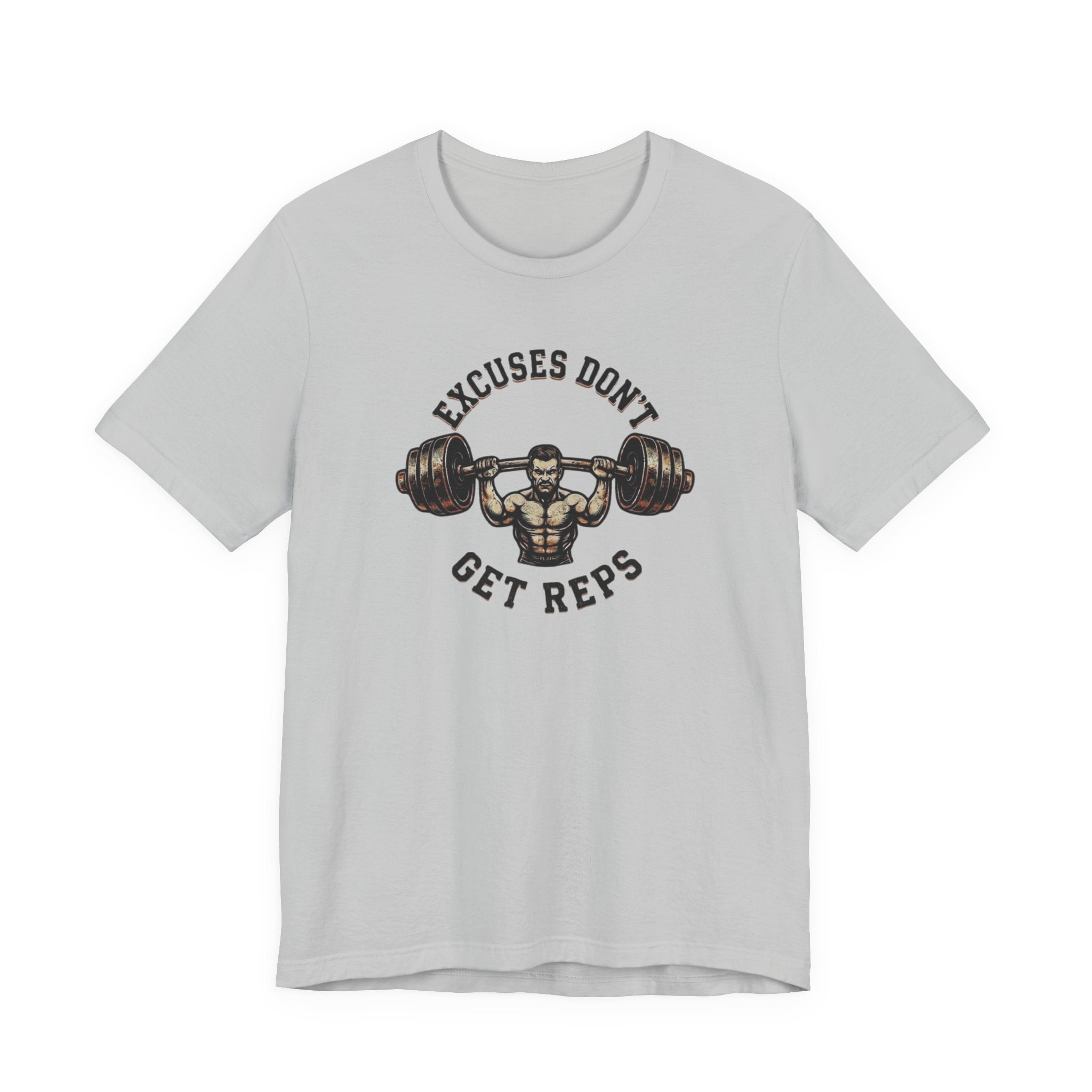 Excuses Don't Get Reps Squat T-Shirt