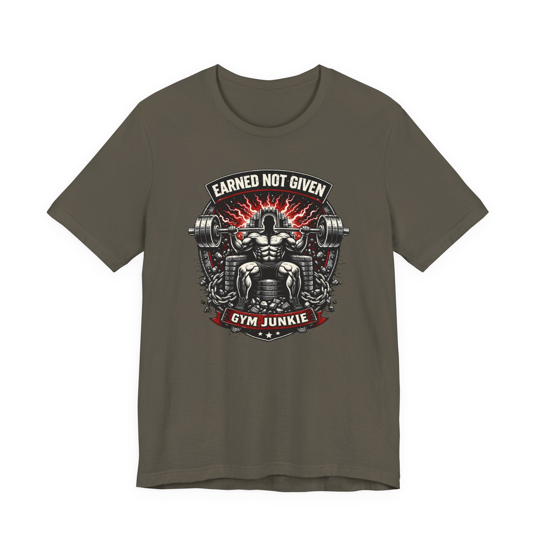 Earned Not Given Iron T-Shirt