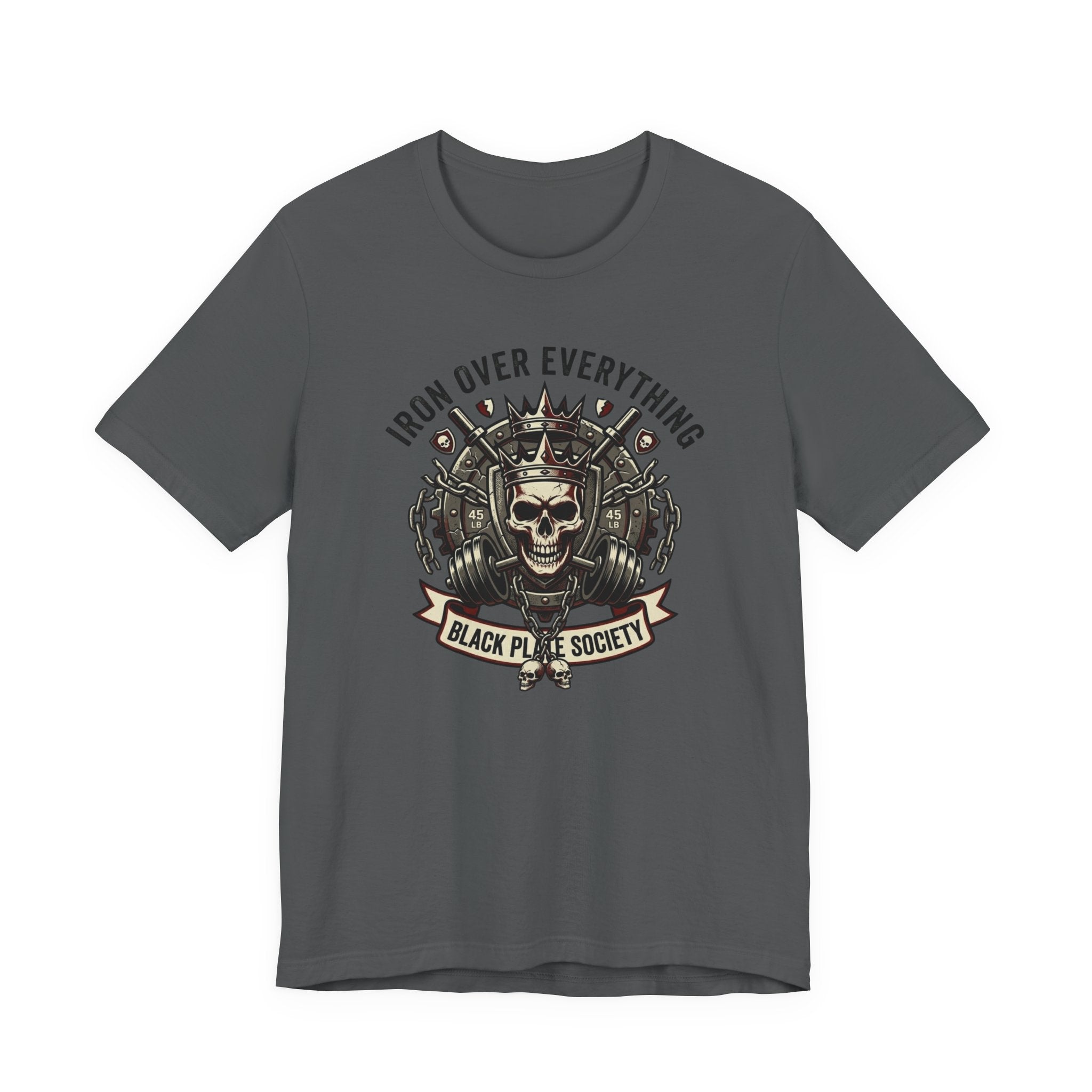 Iron Over Everything Skull T-Shirt