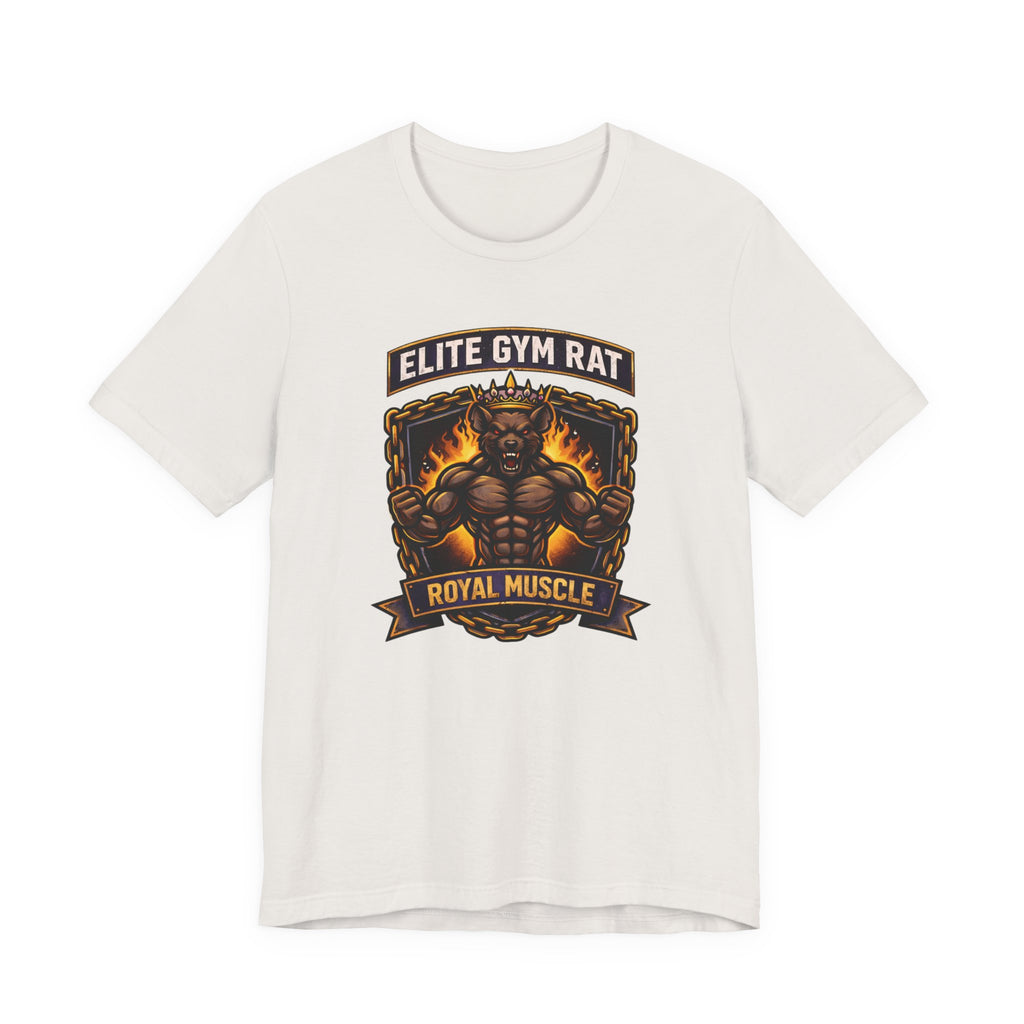 Elite Gym Rat - Royal Muscle T-Shirt