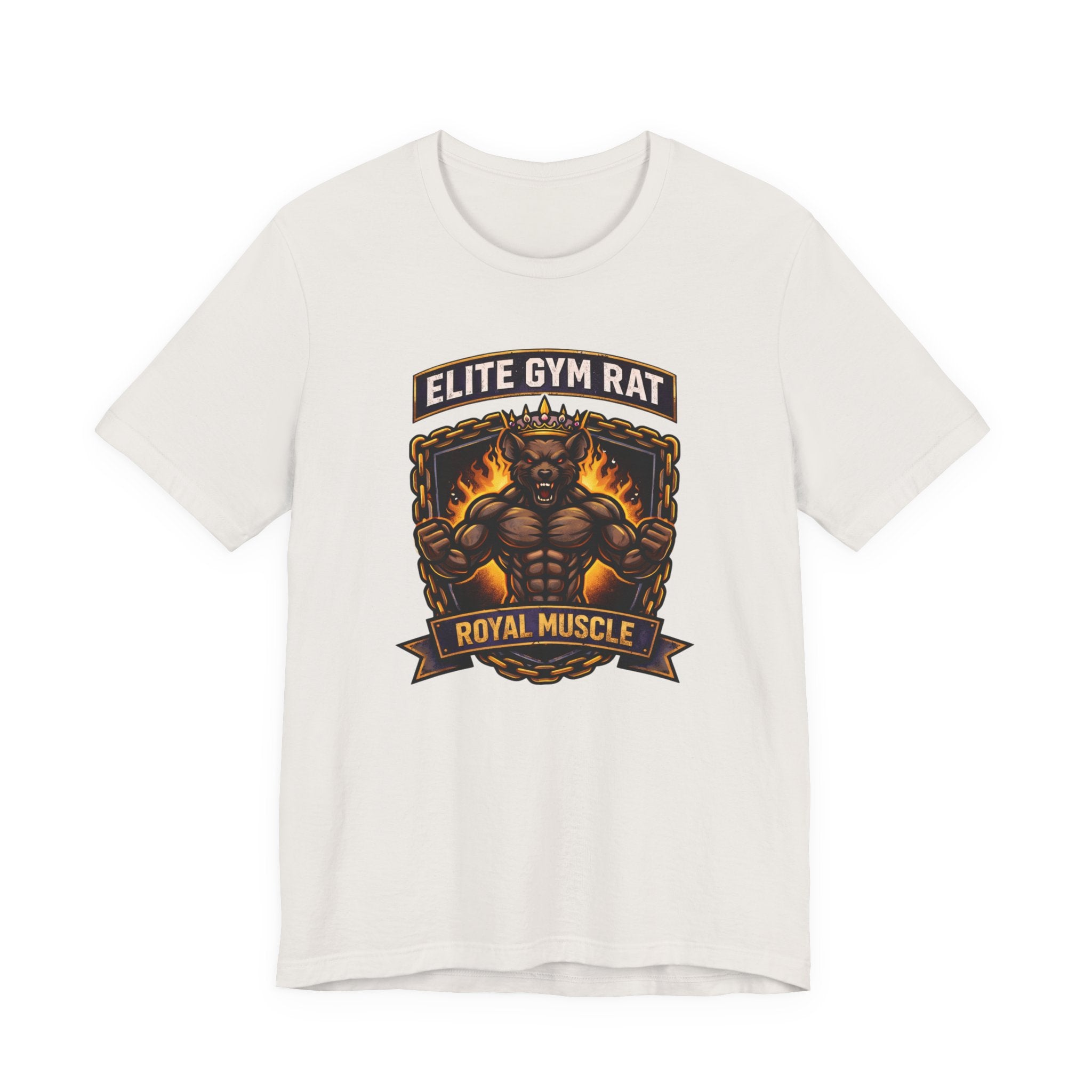 Elite Gym Rat - Royal Muscle T-Shirt