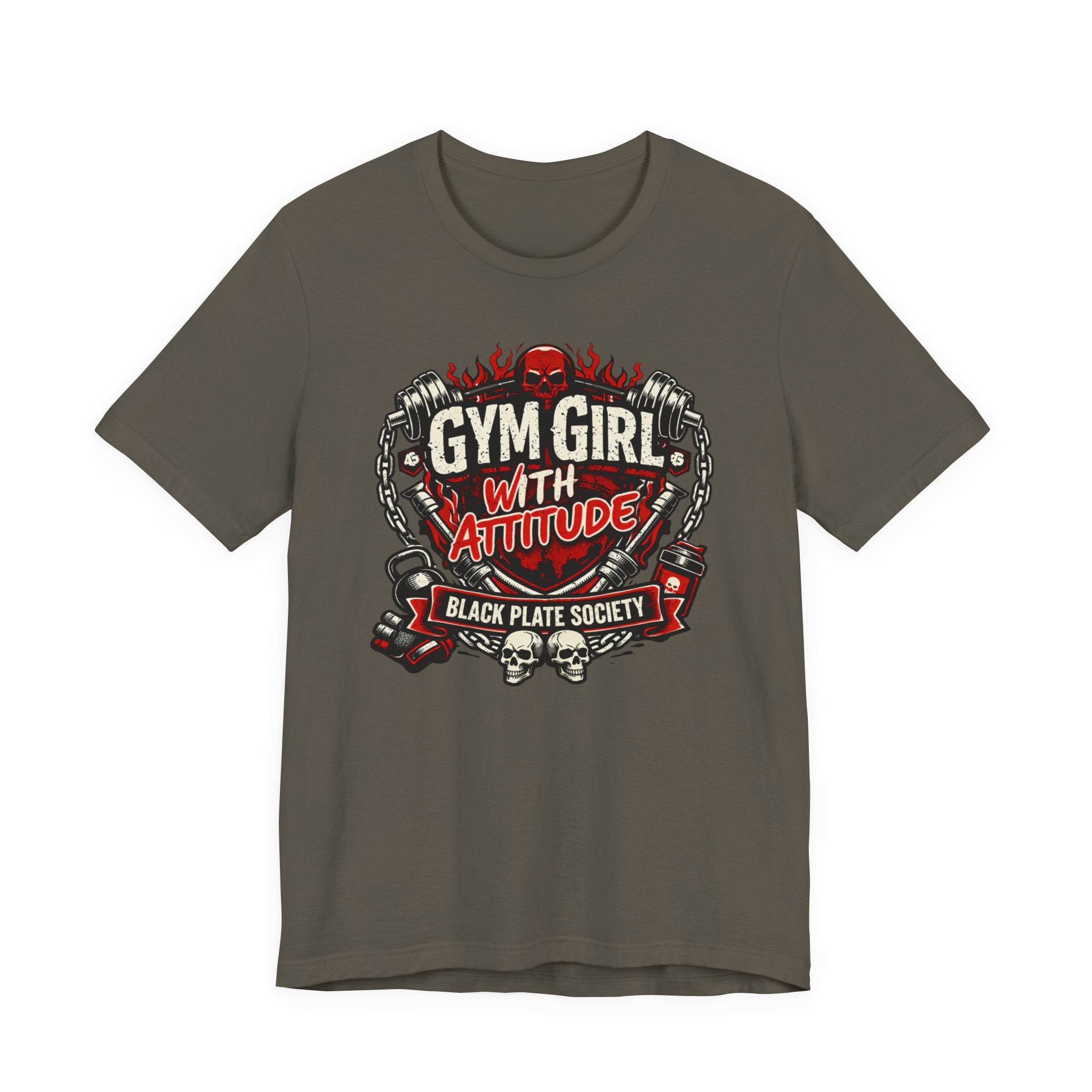 Gym Girl With Attitude T-Shirt