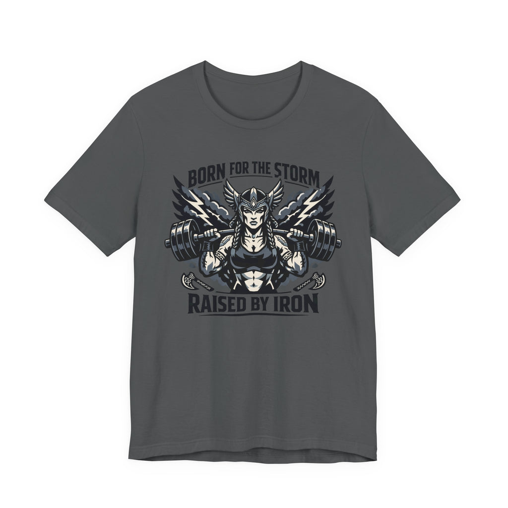 Raised By Iron - Valhalla Women's Gym T-Shirt