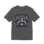 Raised By Iron - Valhalla Women's Gym T-Shirt