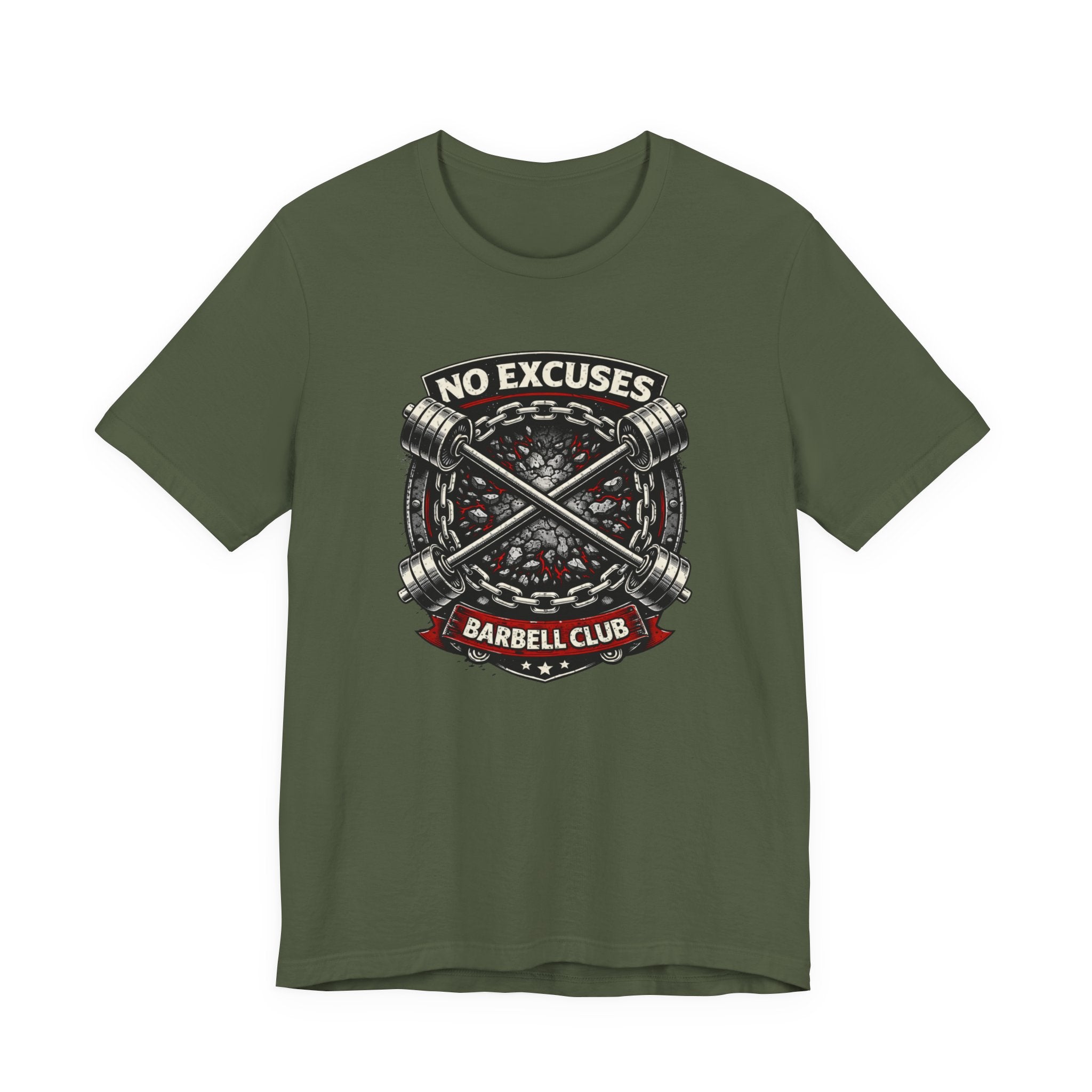 No Excuses - Barbell Club T-Shirt