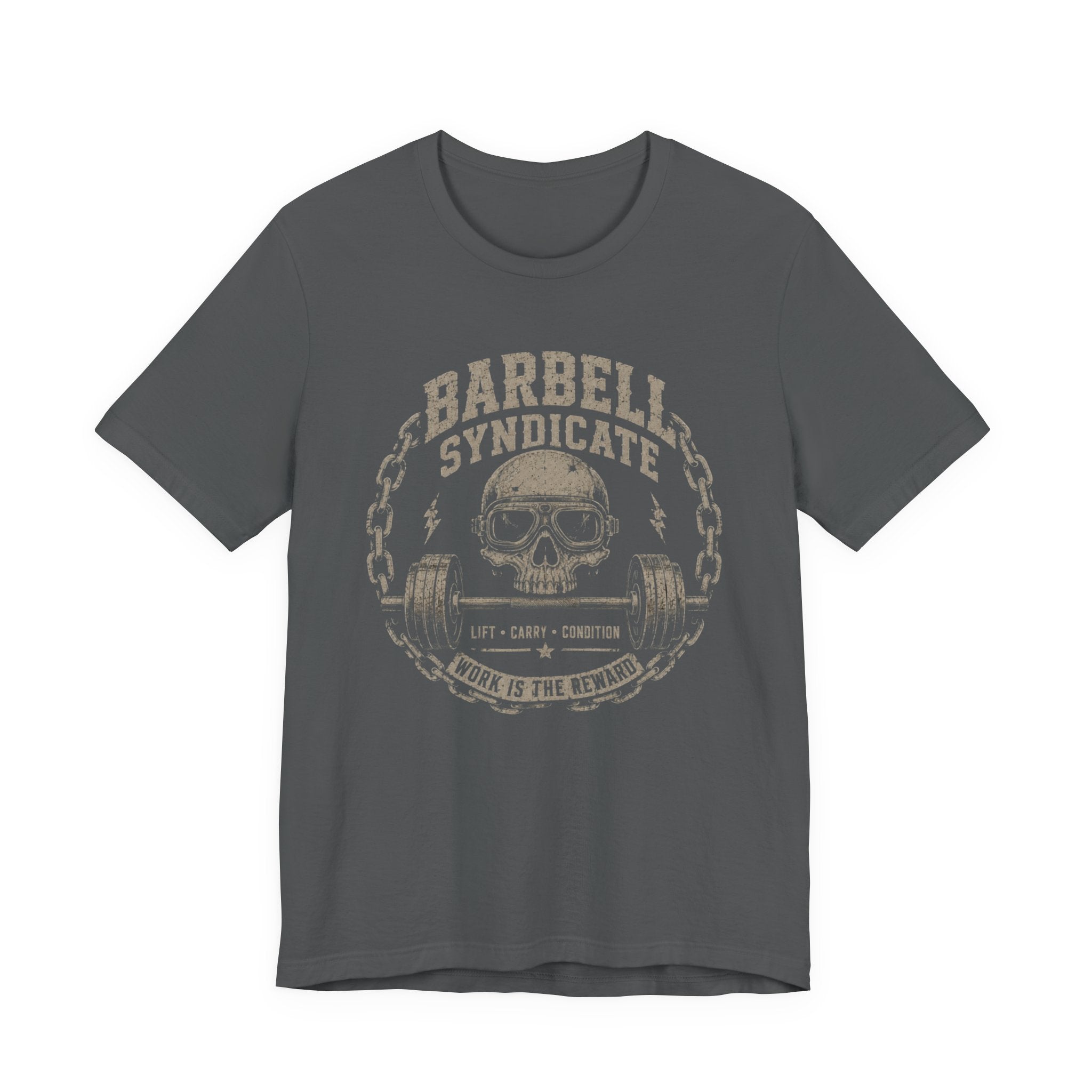 Barbell Syndicate Skull T-Shirt