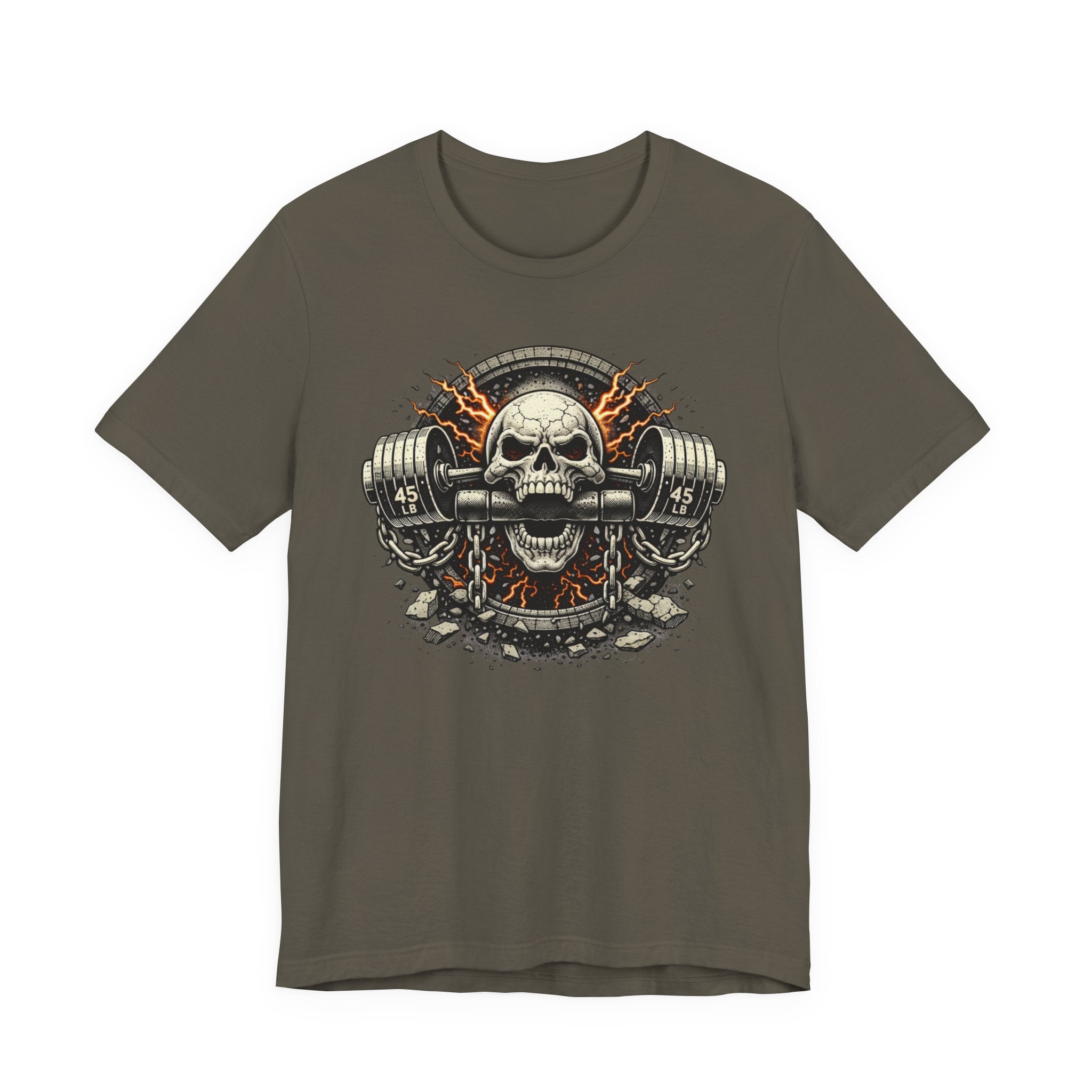 Skull Barbell T-Shirt