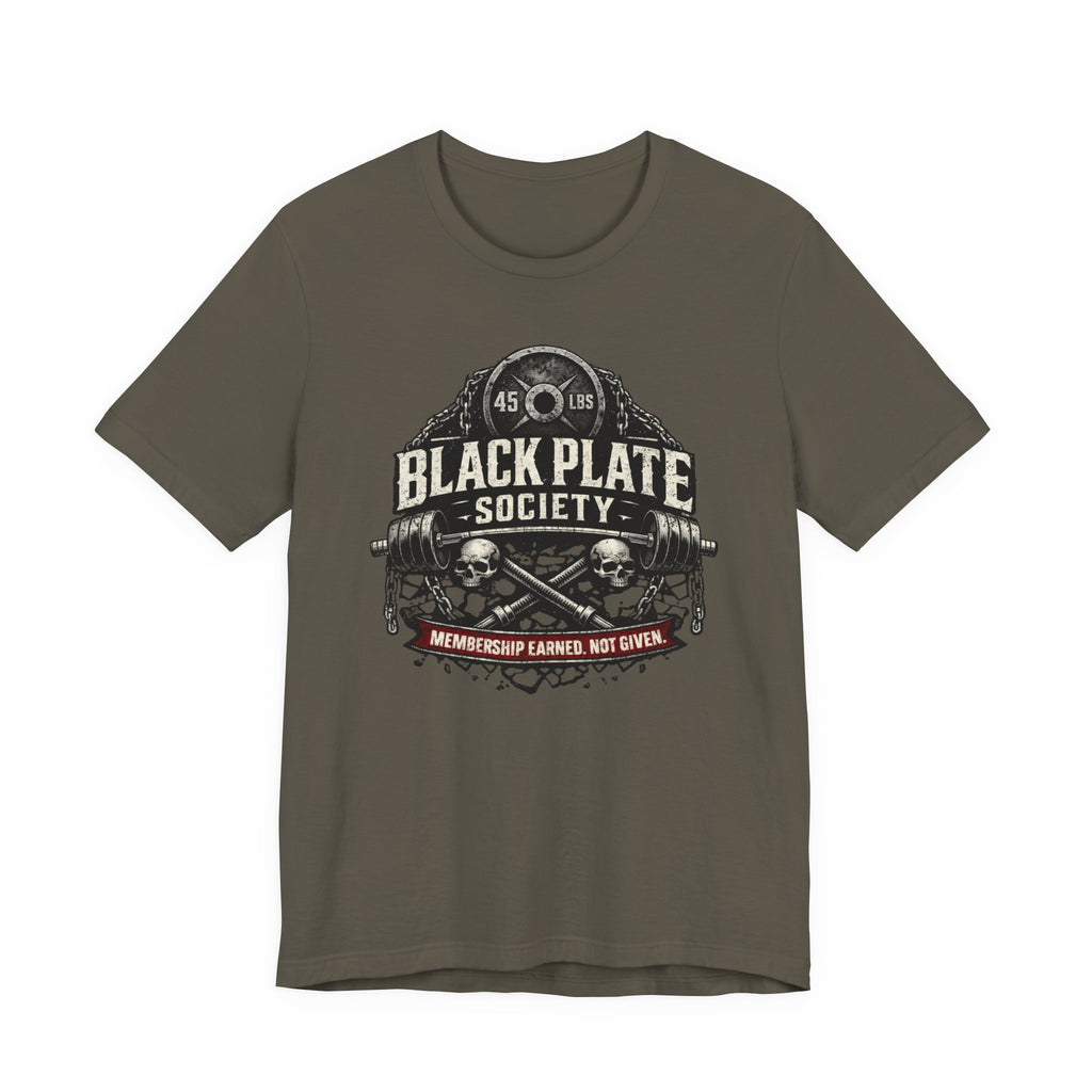 Black Plate Society - Earned Membership T-Shirt