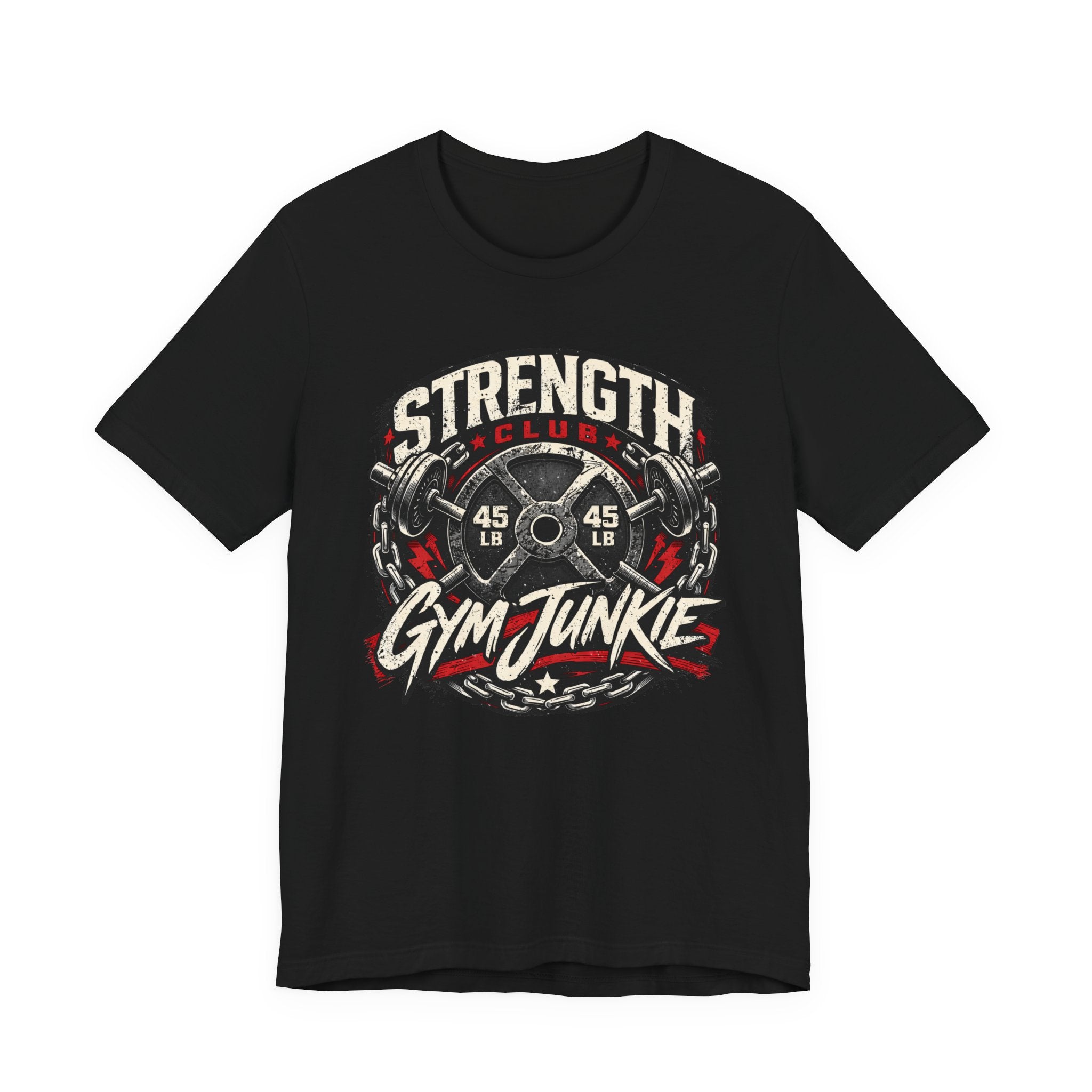 Strength Club - Gym Junkie T-Shirt