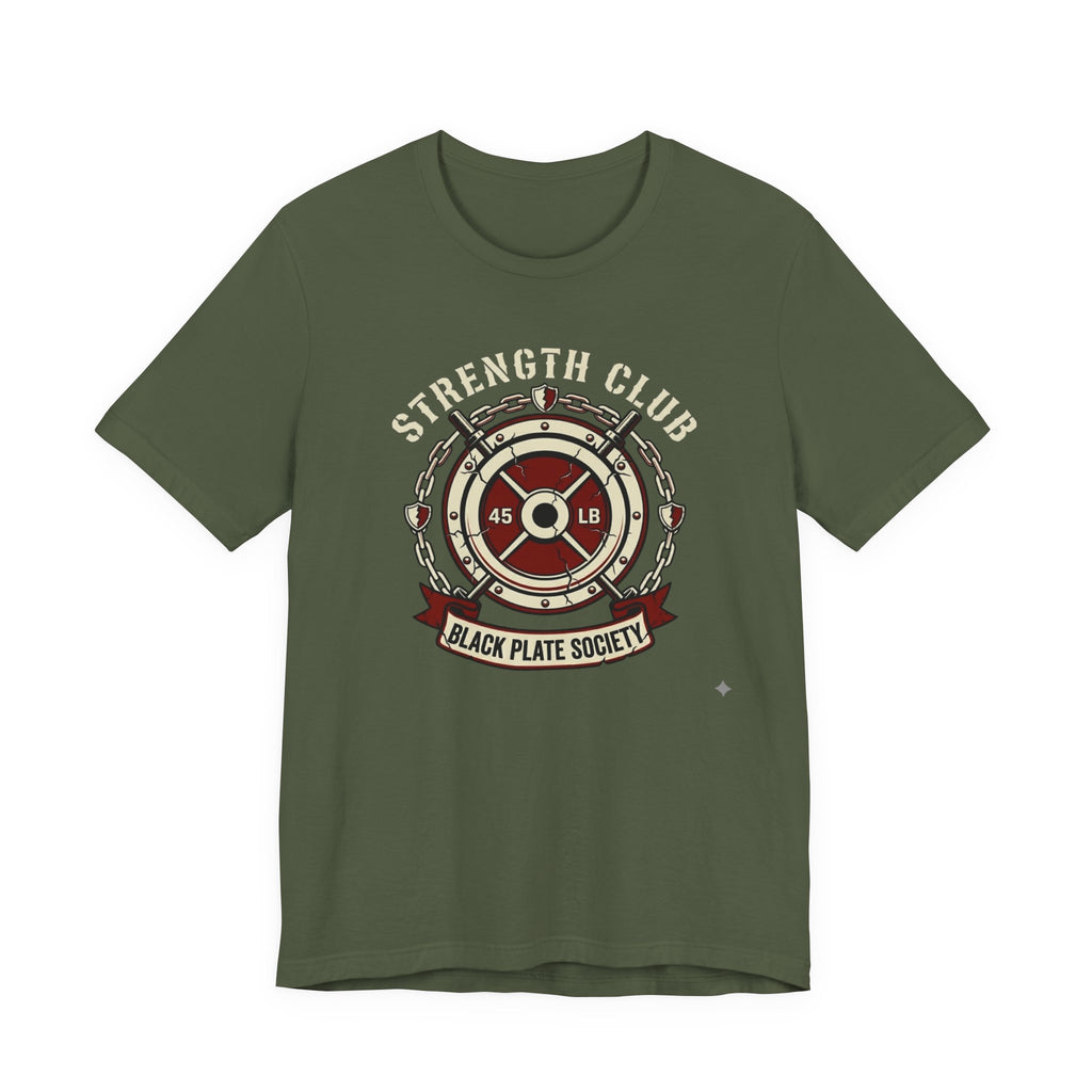 Black Plate Strength Club T-Shirt