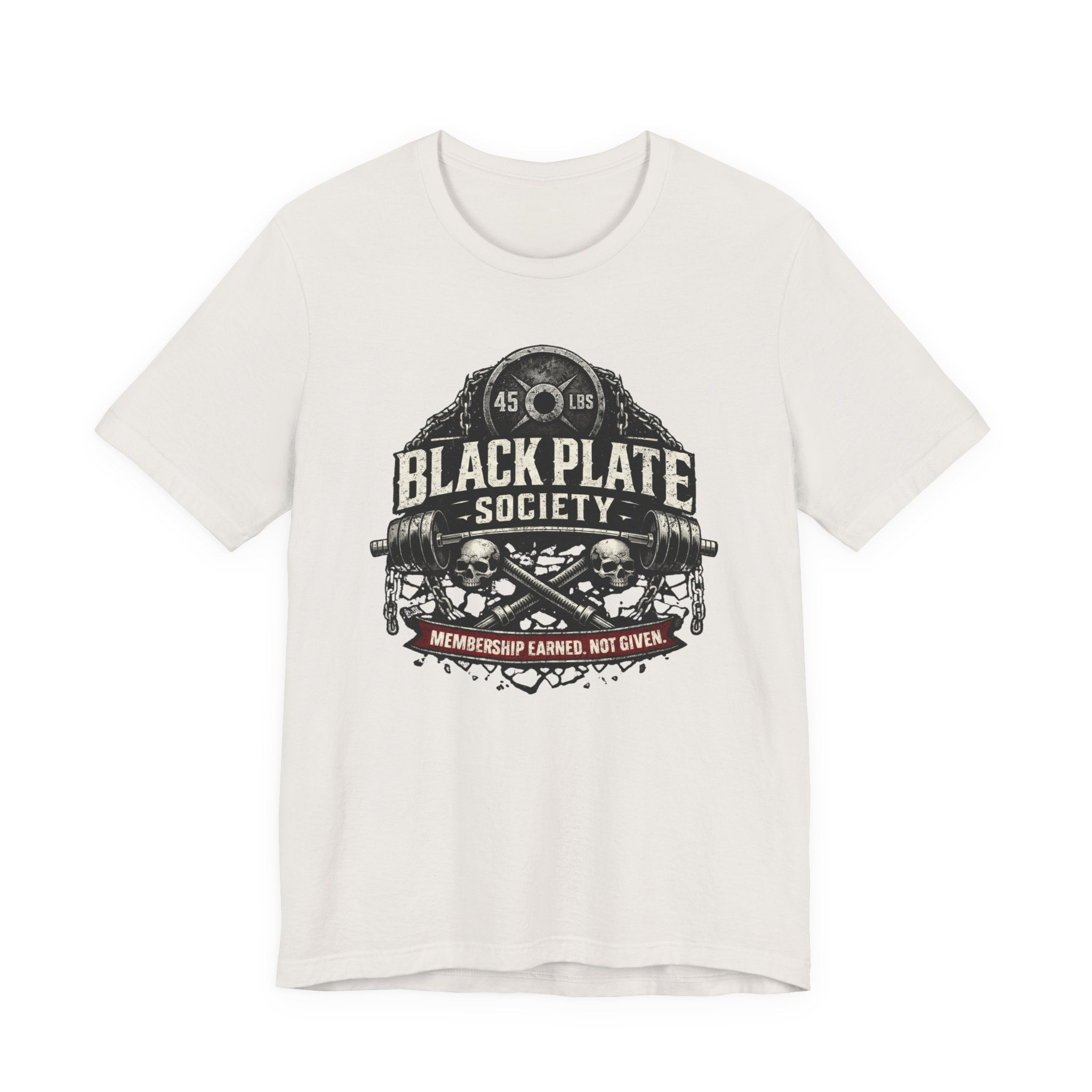 Black Plate Society - Earned Membership T-Shirt