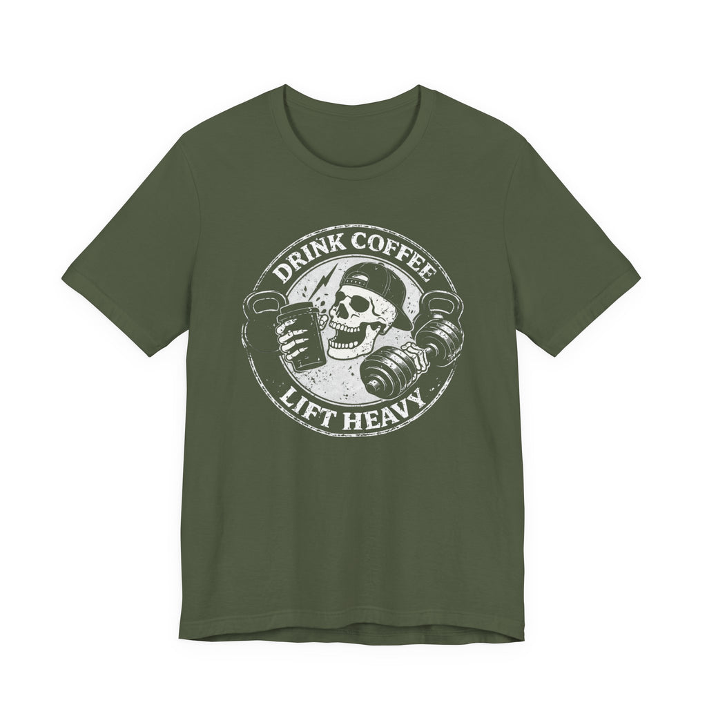 Coffee Iron Repeat T-Shirt