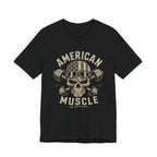 American Muscle Skull Gym T-Shirt