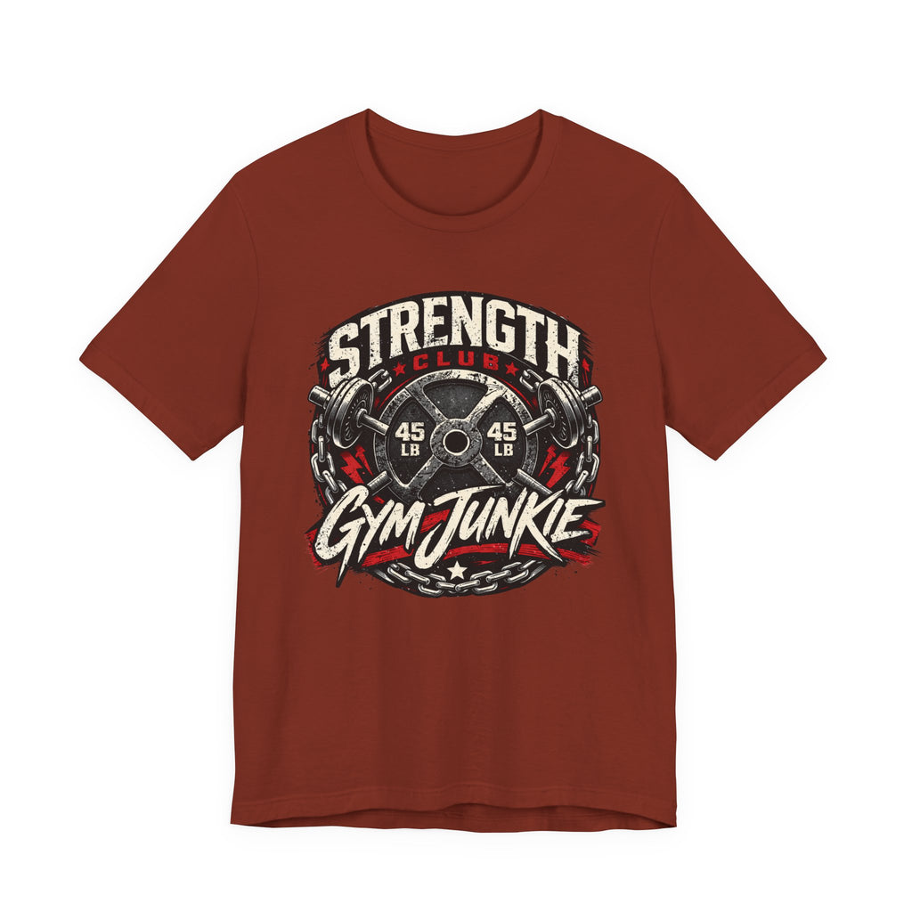 Strength Club - Gym Junkie T-Shirt