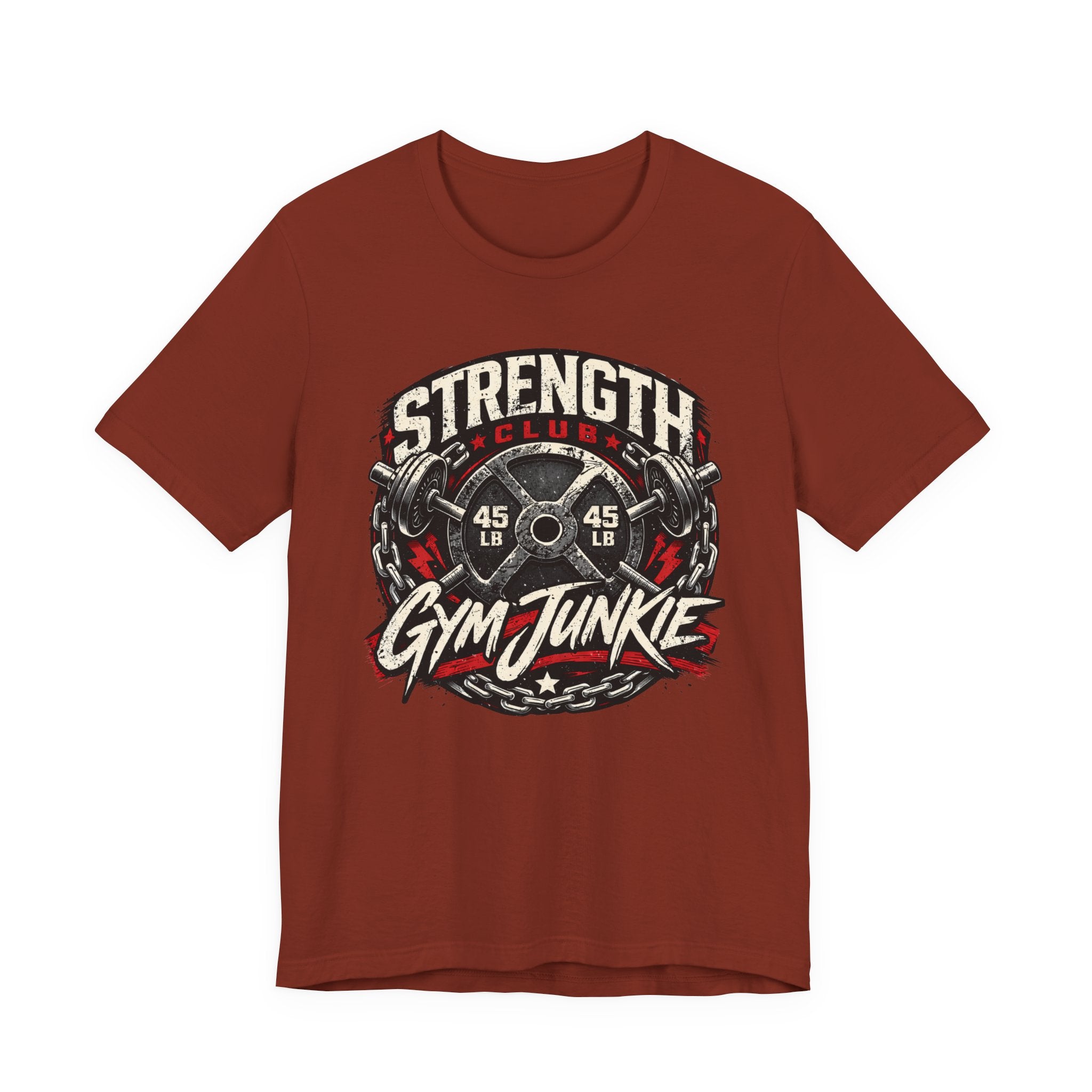 Strength Club - Gym Junkie T-Shirt
