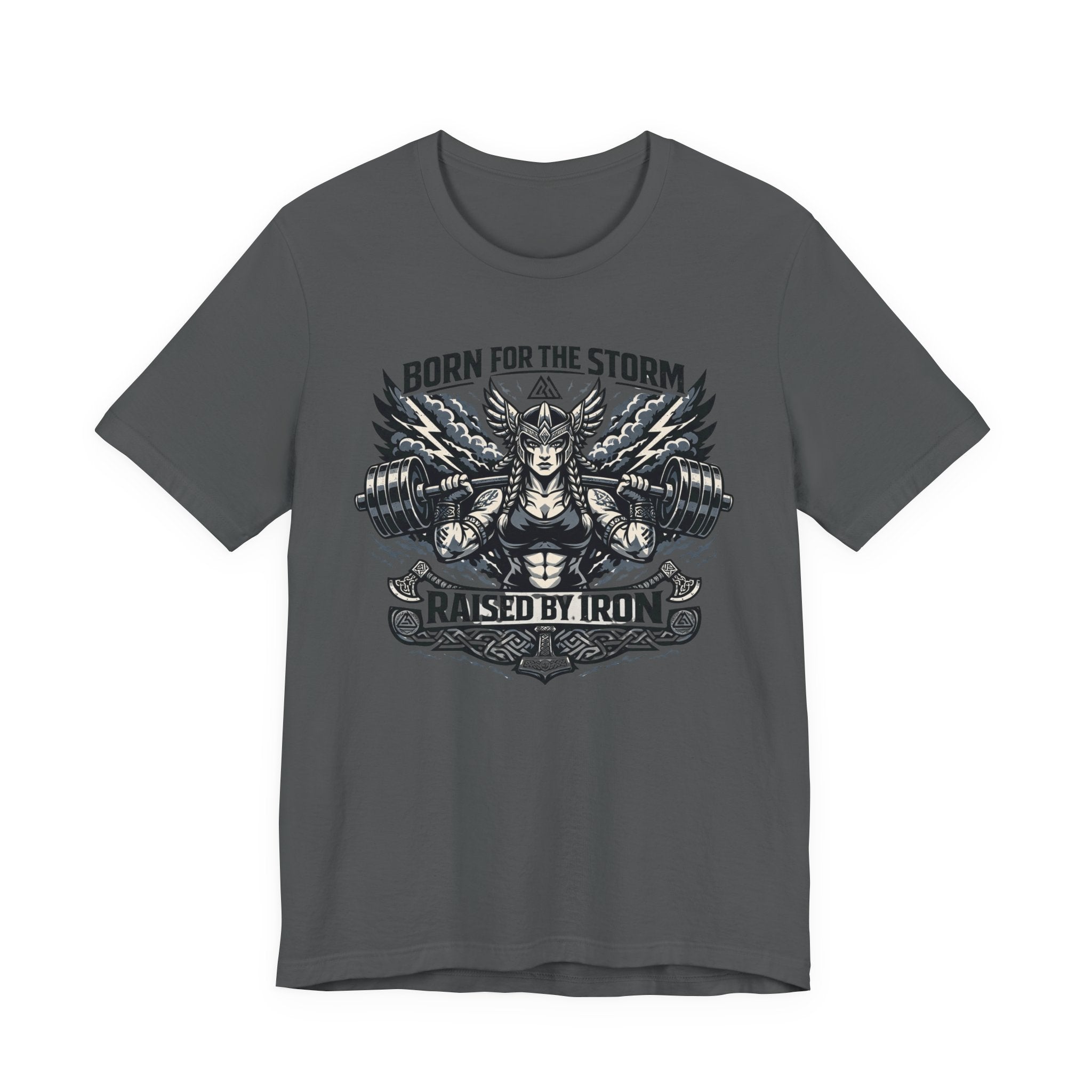 Raised By Iron Women's Gym T-Shirt