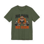 No Pain No Gain - Bulldog T-Shirt
