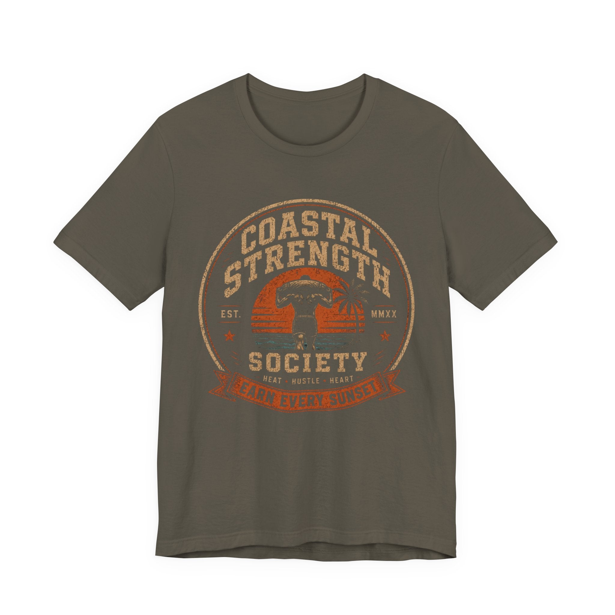Vintage Beach Workout T-Shirt