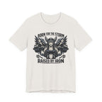 Raised By Iron - Valhalla Women's Gym T-Shirt