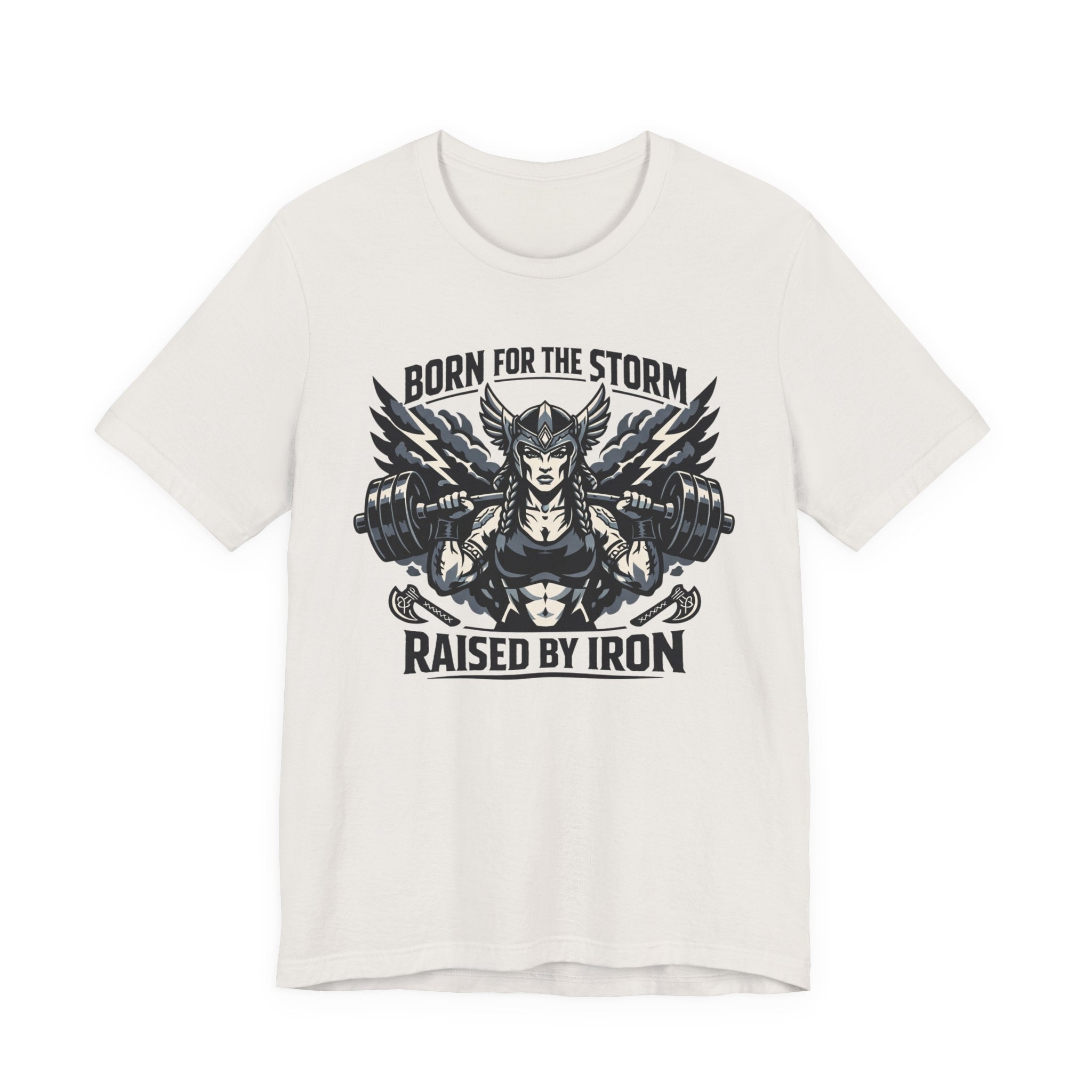 Raised By Iron - Valhalla Women's Gym T-Shirt