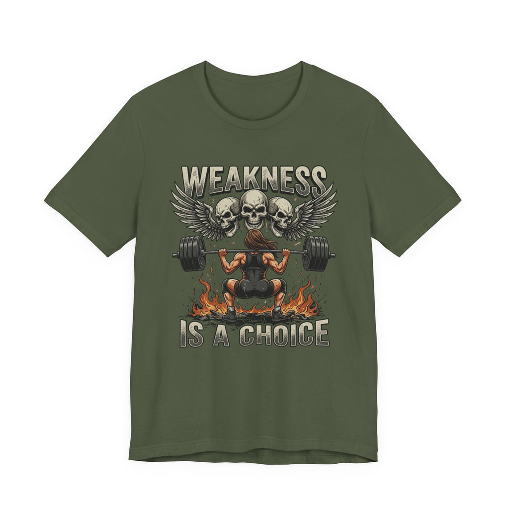 She Doesn't Choose Weakness T-Shirt
