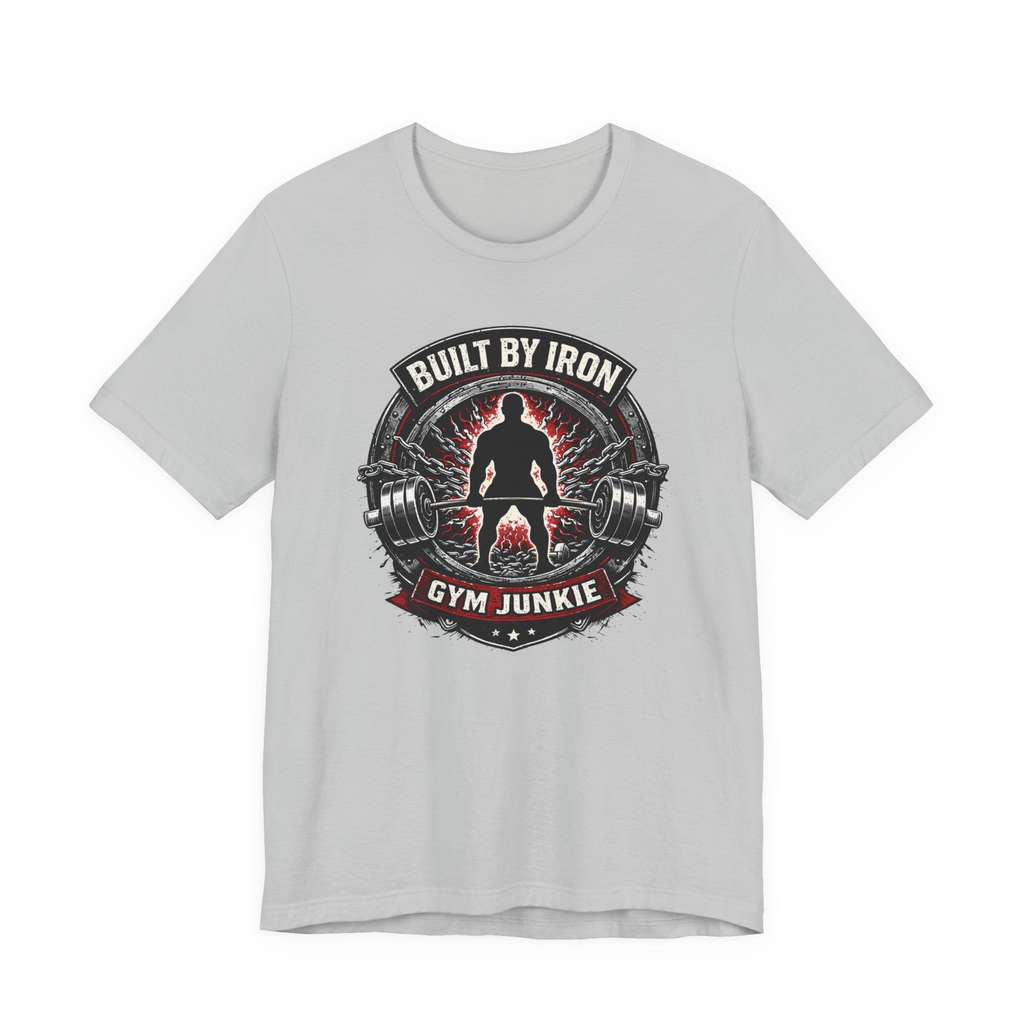 Built By Iron - Gym Junkie T-Shirt