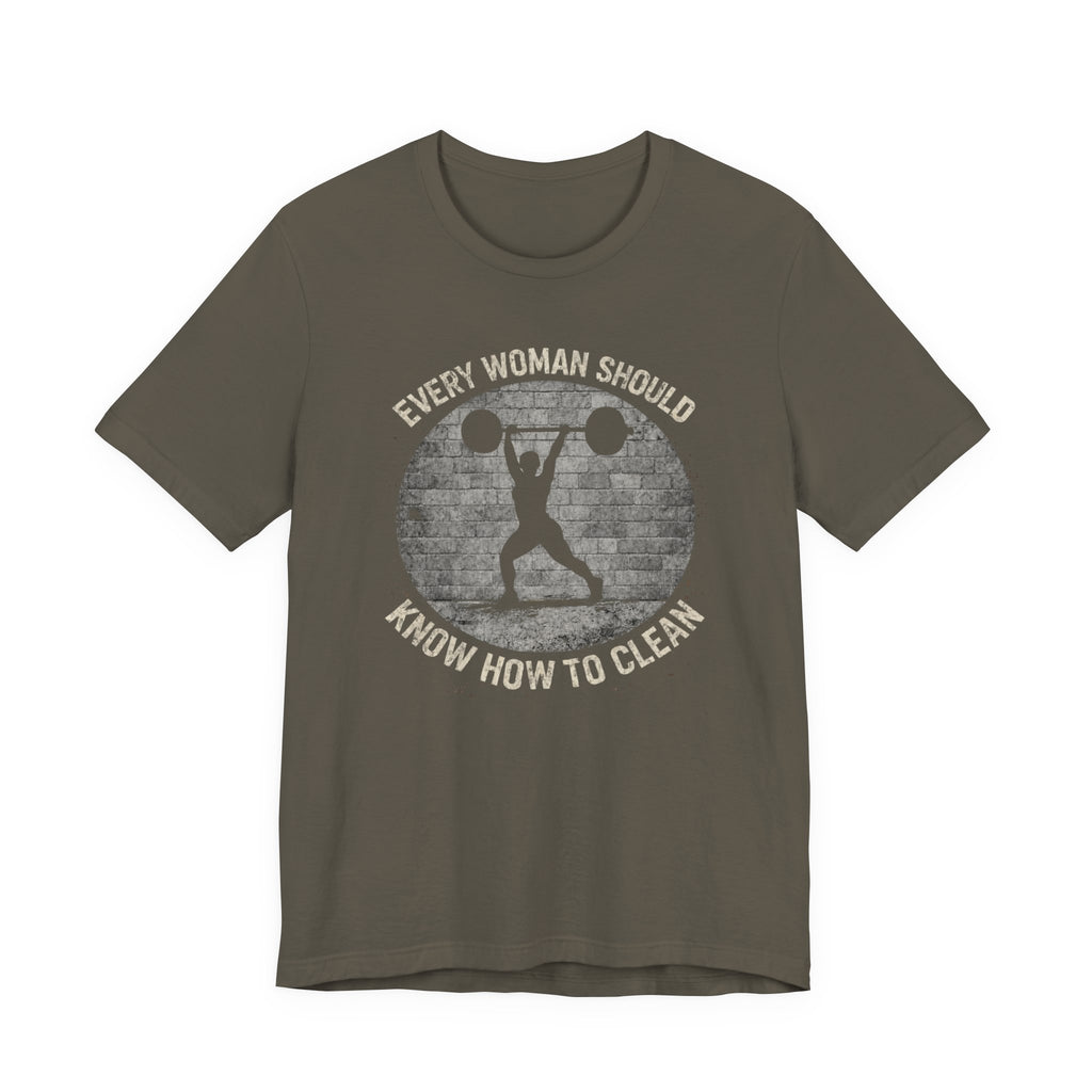 Strong Women Clean T-Shirt