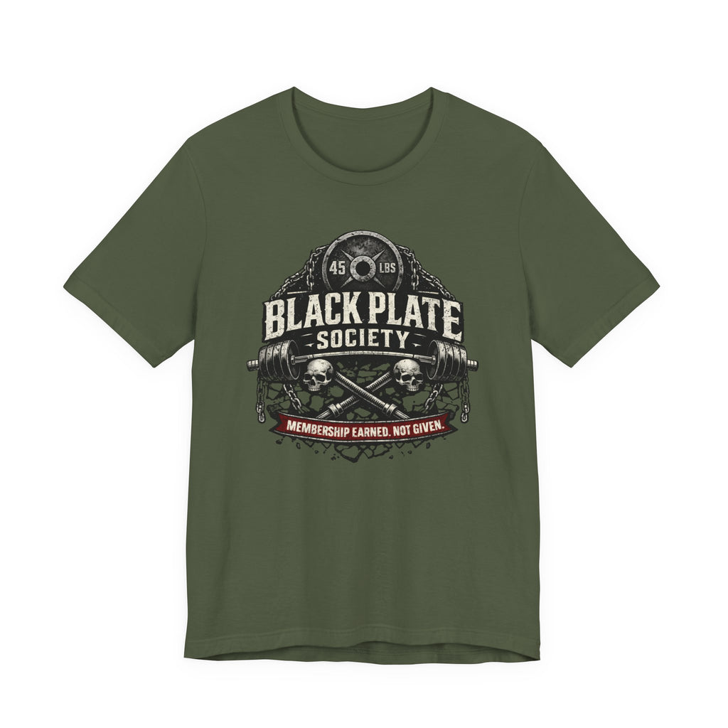 Black Plate Society - Earned Membership T-Shirt