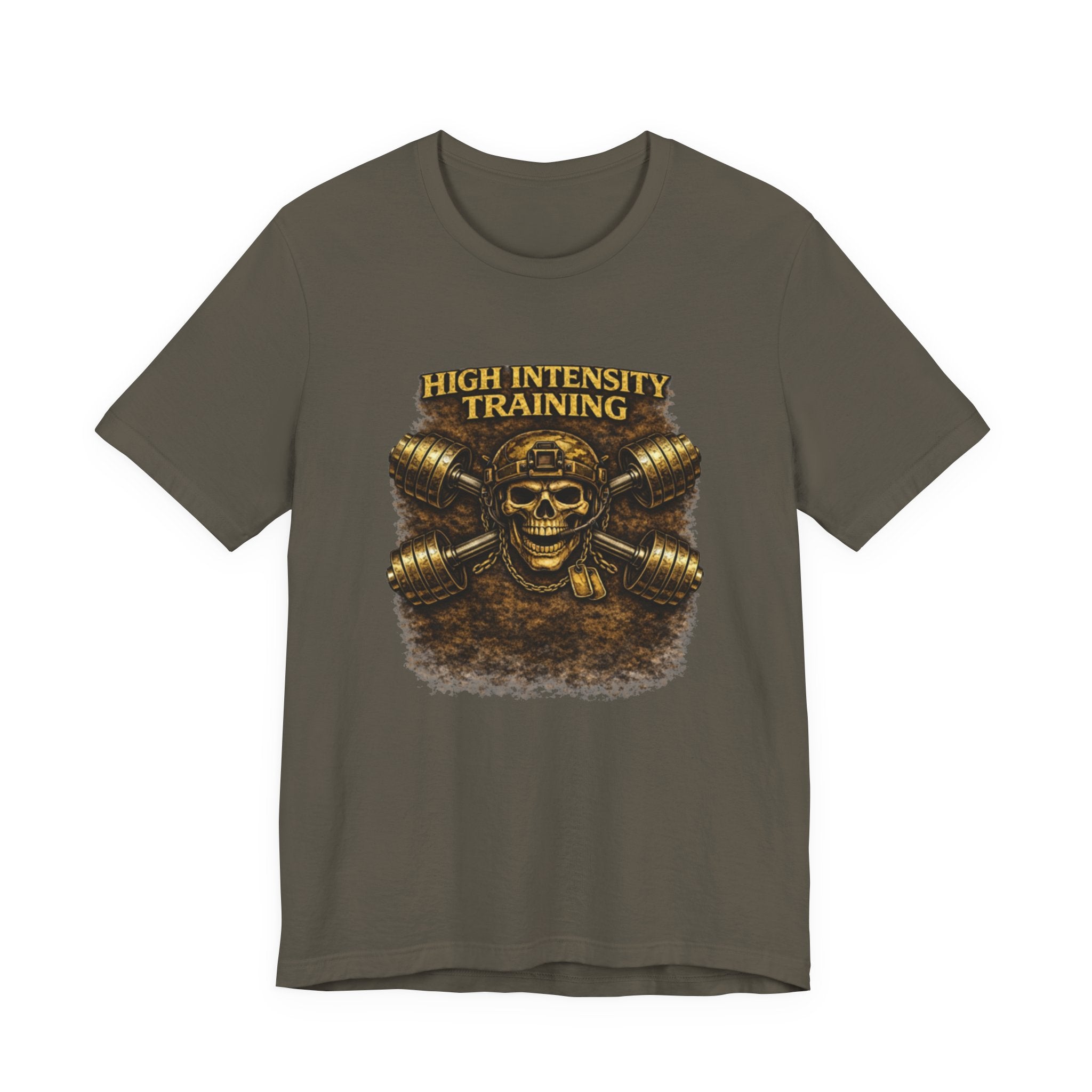 High Intensity Training — Fitness Gym Workout T-Shirt